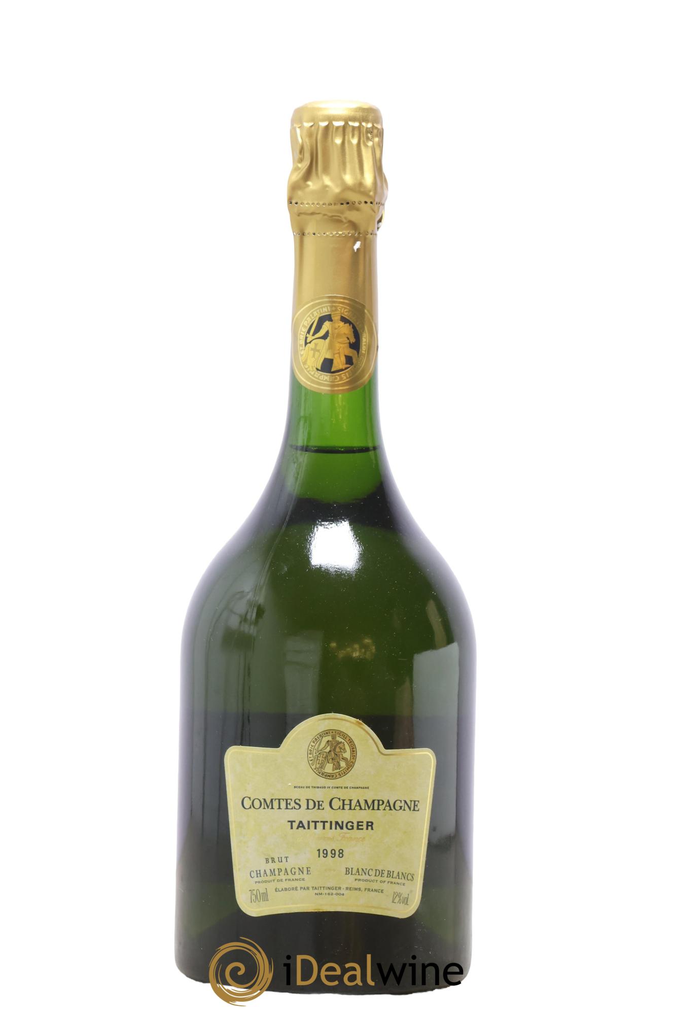 Comtes de Champagne Taittinger 1998 - Lot de 1 bouteille - 1