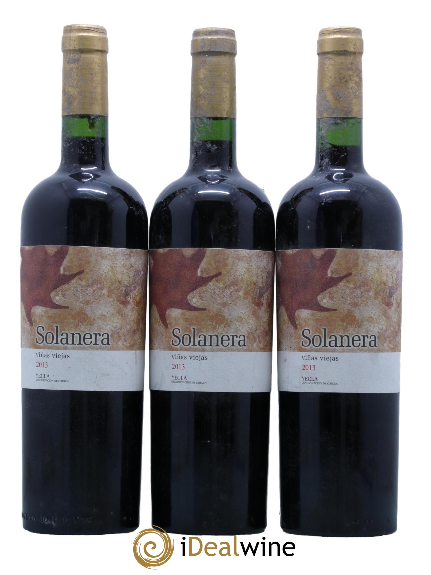Yecla Solanera Viñas Viejas Castaño 2013 - Lot de 3 bouteilles - 0