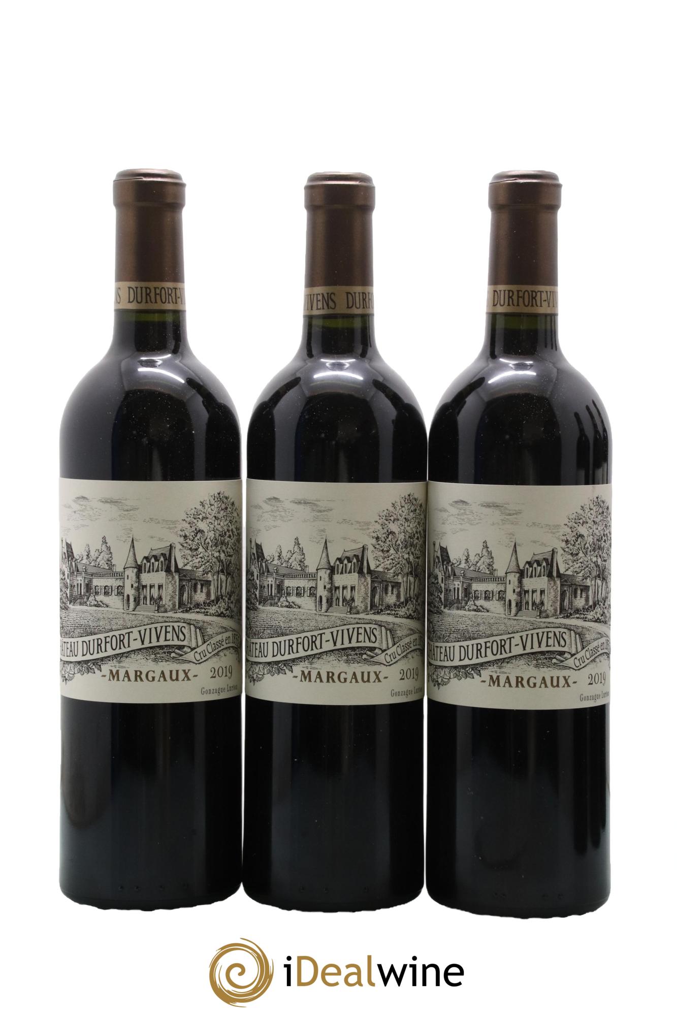 Château Durfort Vivens 2ème Grand Cru Classé 2019 - Lot de 6 bouteilles - 1