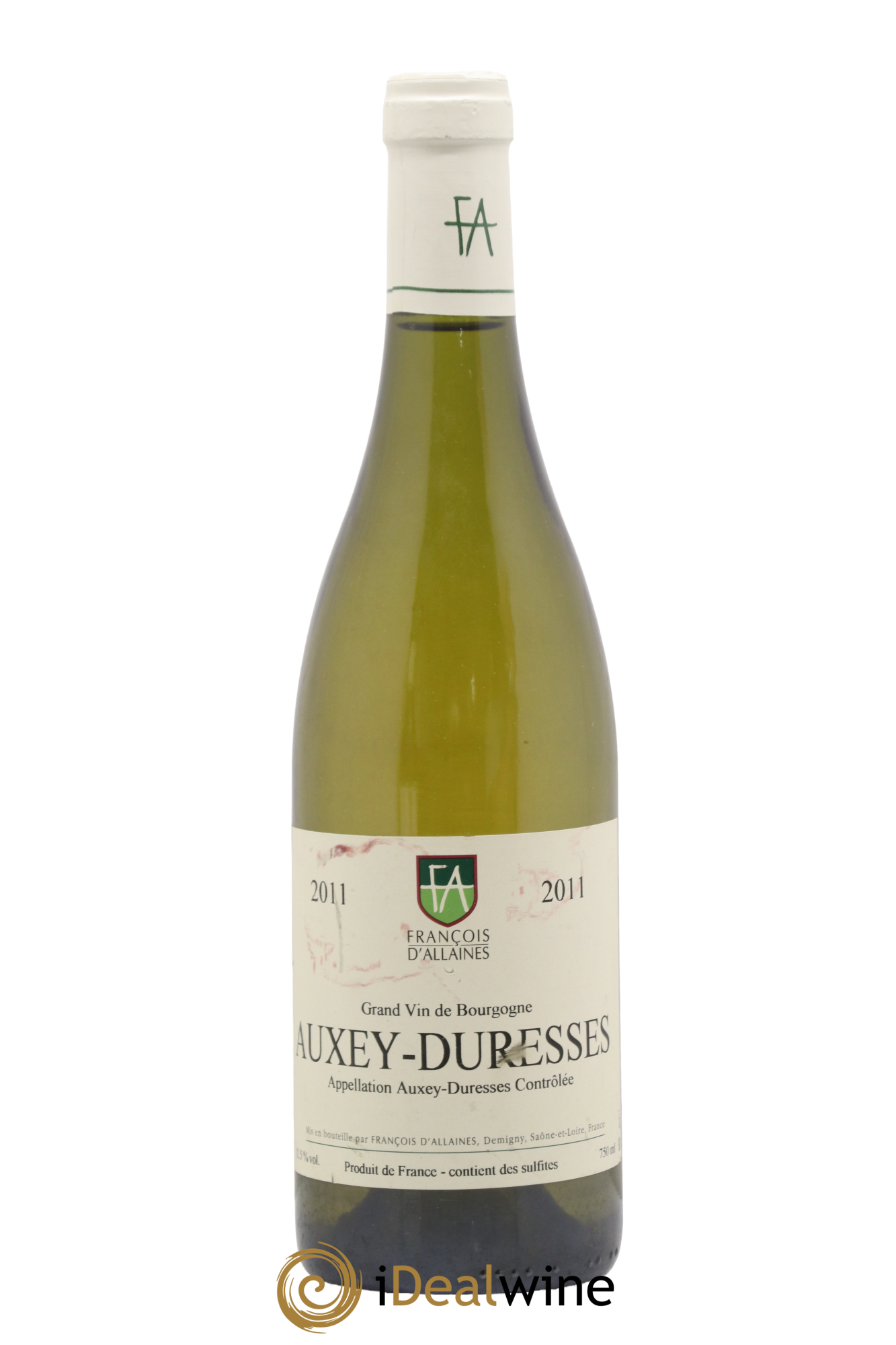 Auxey-Duresses François D'Allaines 2011 - Lot de 1 bouteille - 0