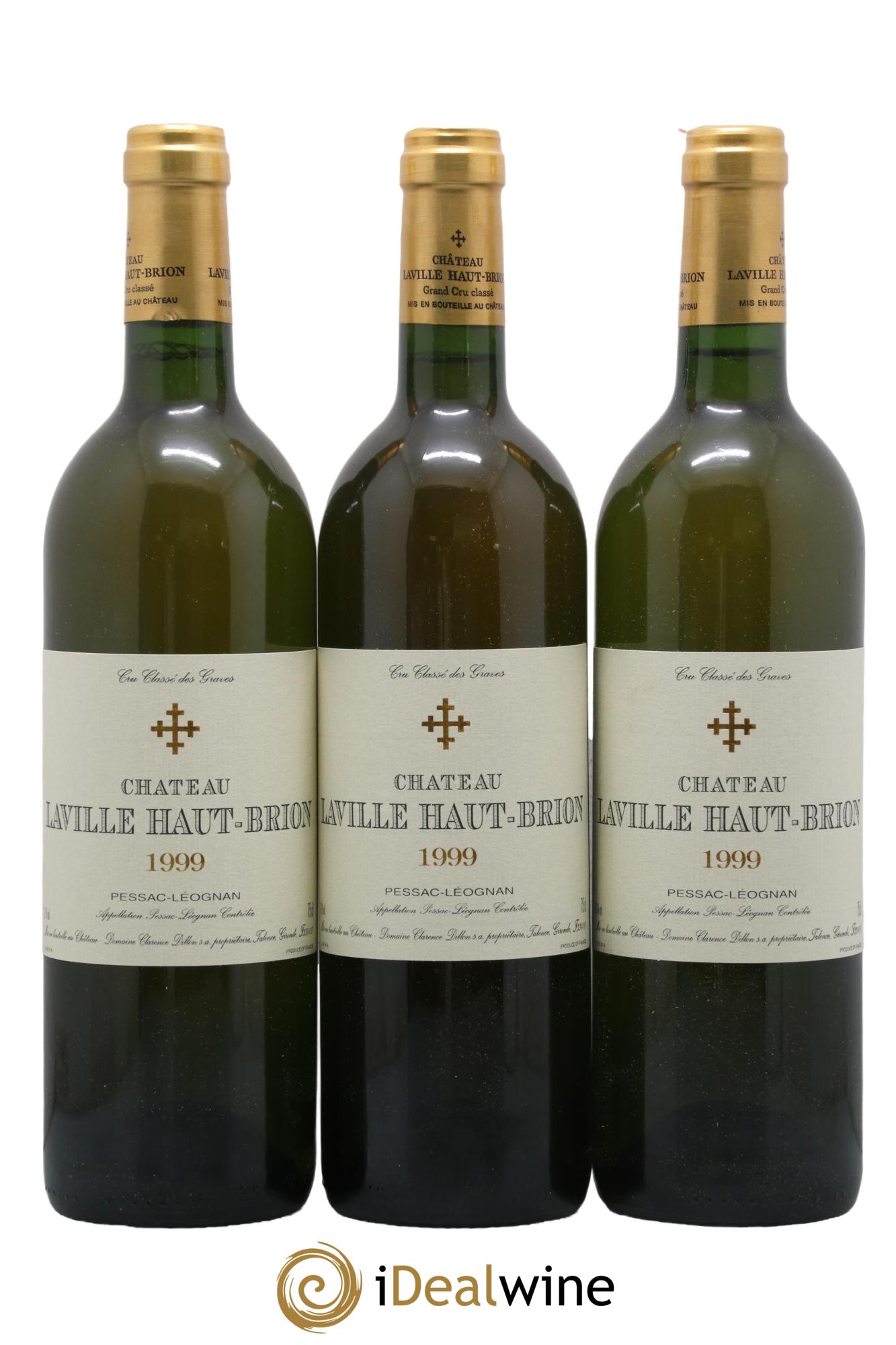 Château Laville Haut-Brion Cru Classé de Graves 1999 - Lot de 3 bouteilles - 0