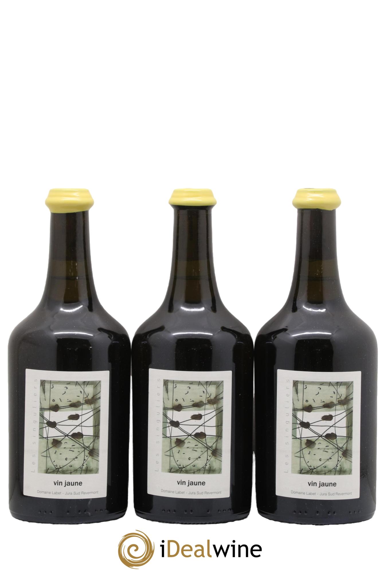 Côtes du Jura Vin Jaune Romain - Julien  - Charline Labet 2018 - Lotto di 3 clavelin - 0