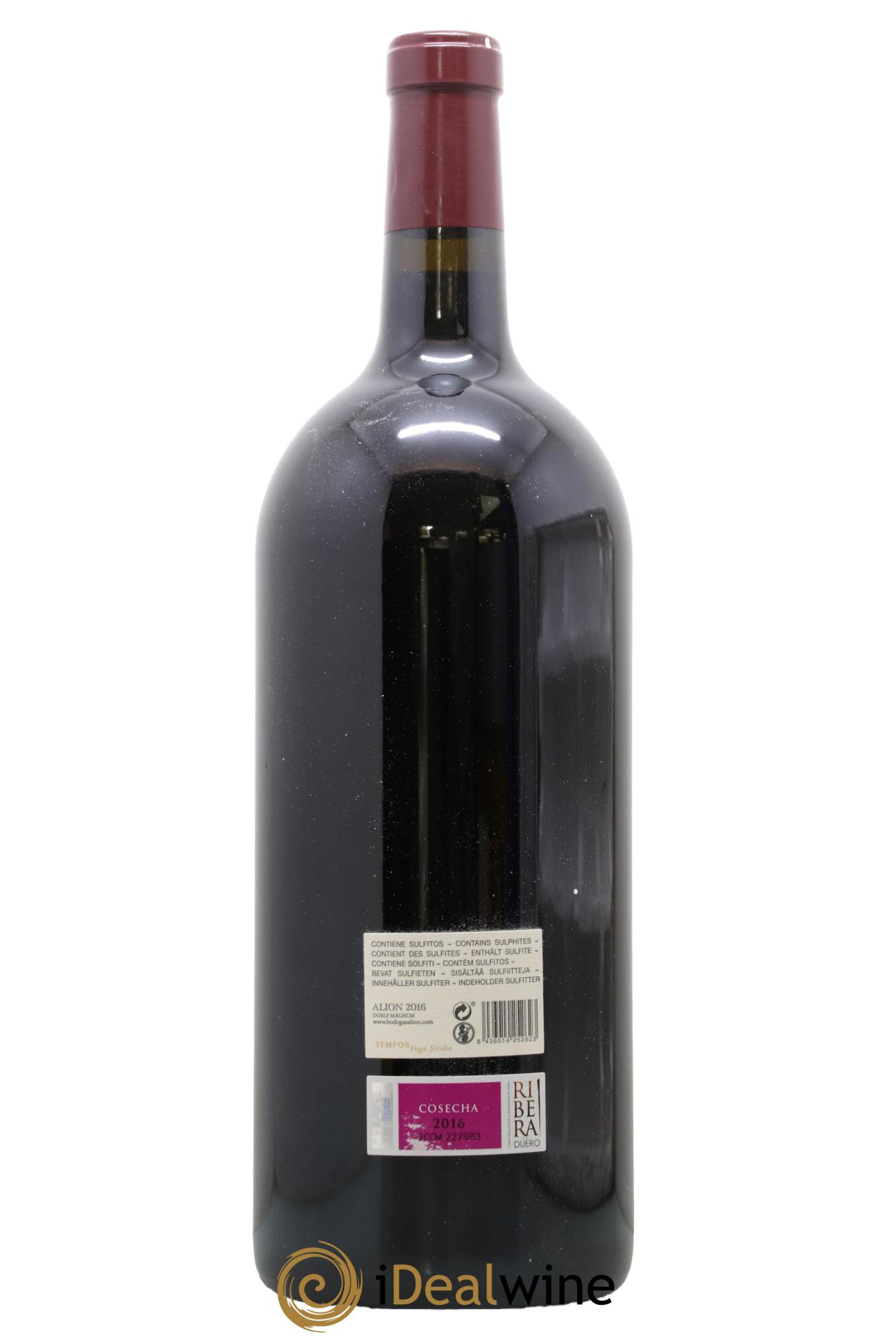 Ribera Del Duero DO Vega Sicilia Alion Famille Alvarez 2016 - Lot of 1 double magnum - 1