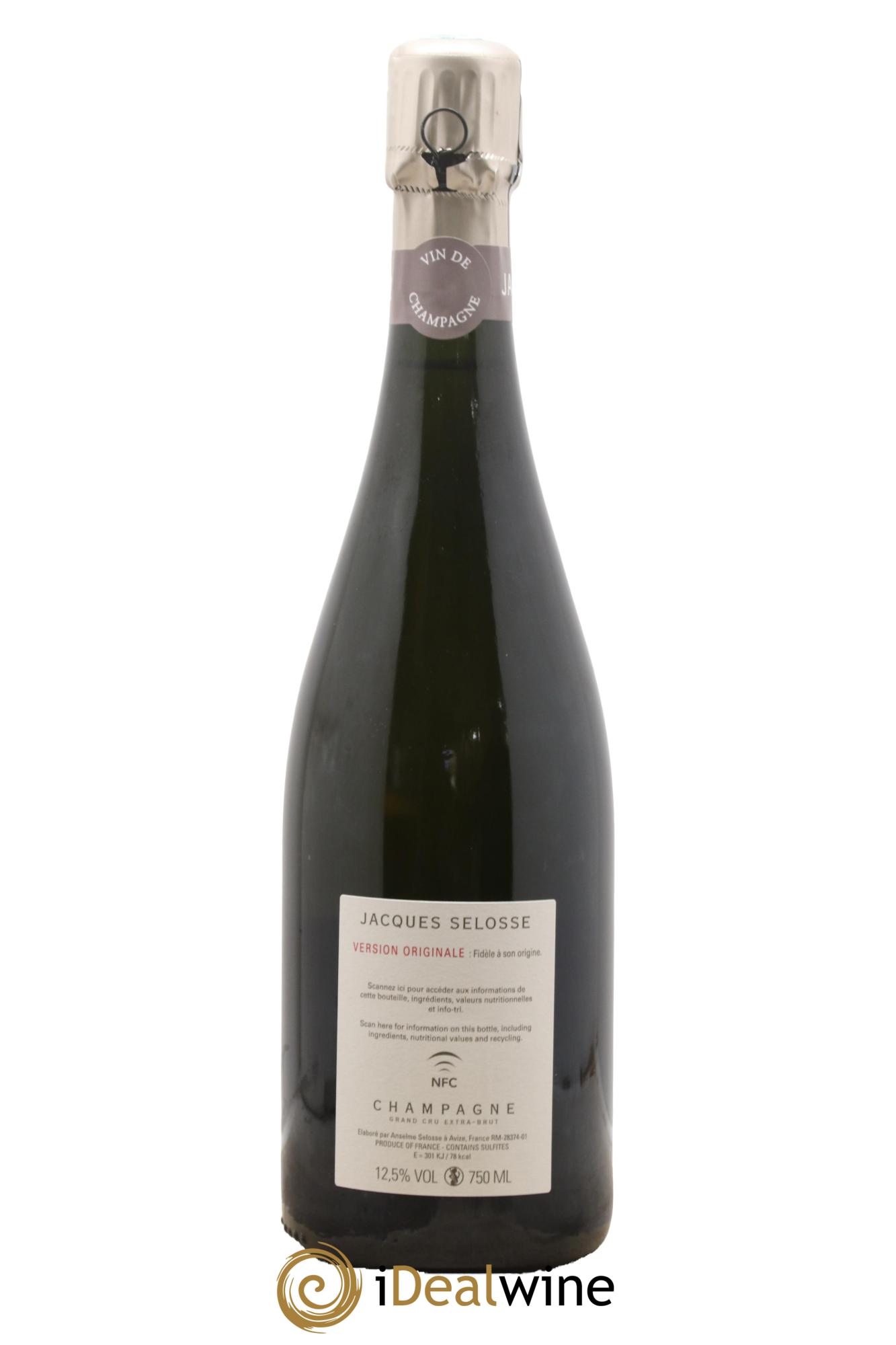 Version Originale Jacques Selosse - Lot de 1 bouteille - 1