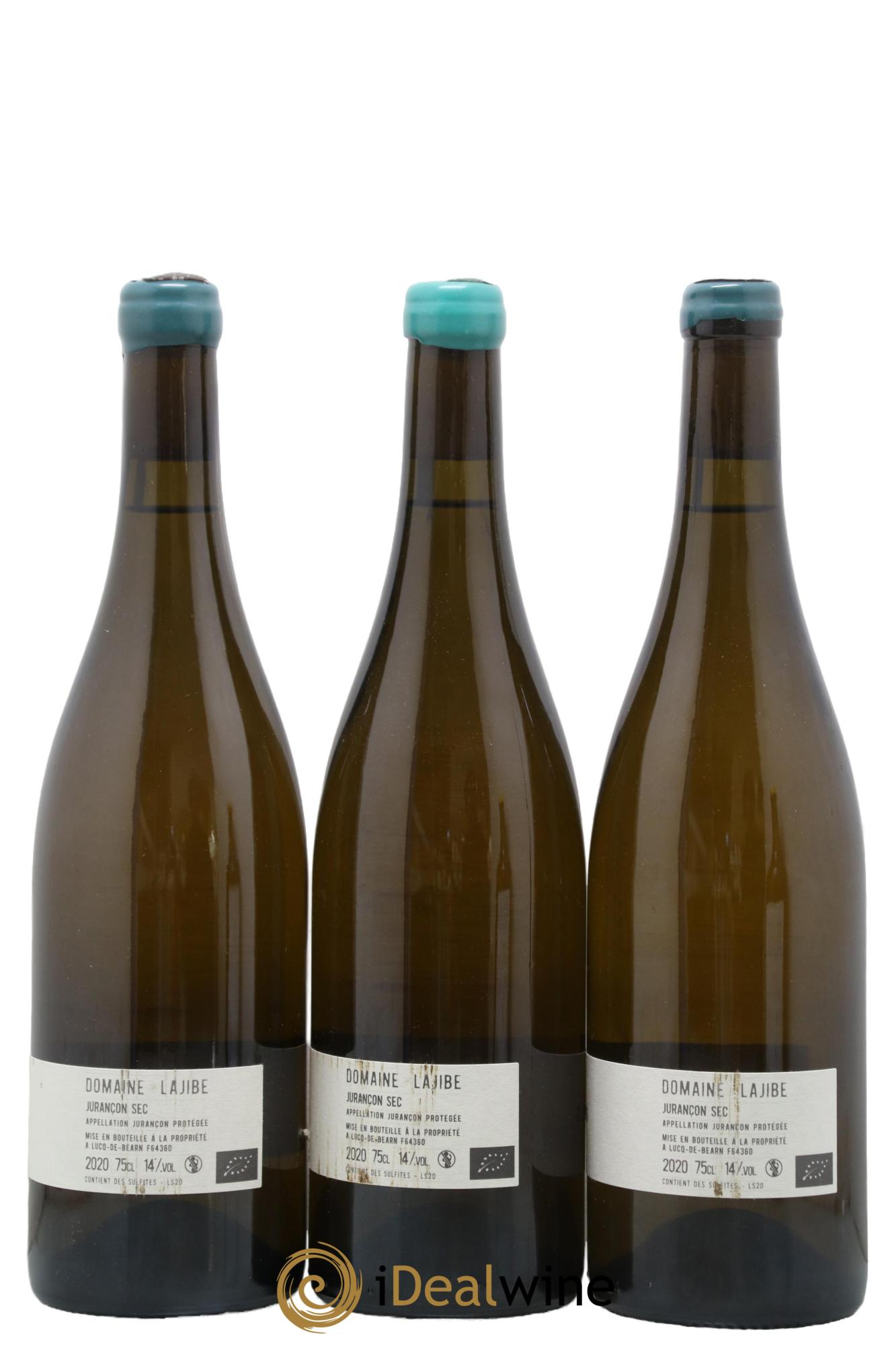 Jurançon sec Serres-Seques Domaine Lajibe - Jean-Baptiste Semmartin 2020 - Posten von 3 Flaschen - 1