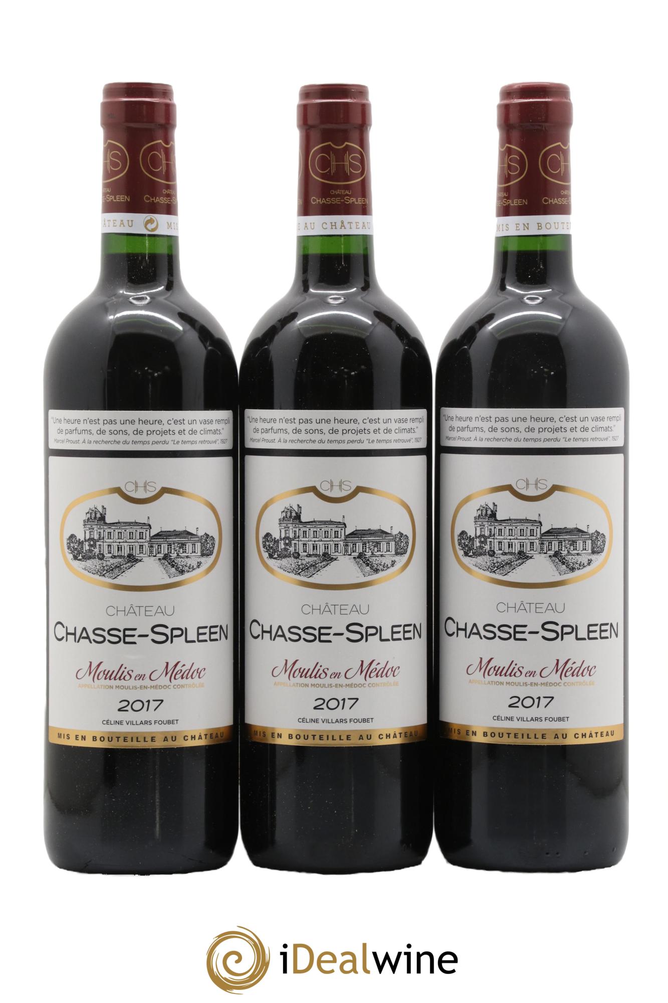 Château Chasse Spleen 2017 - Lotto di 6 bottiglie - 2