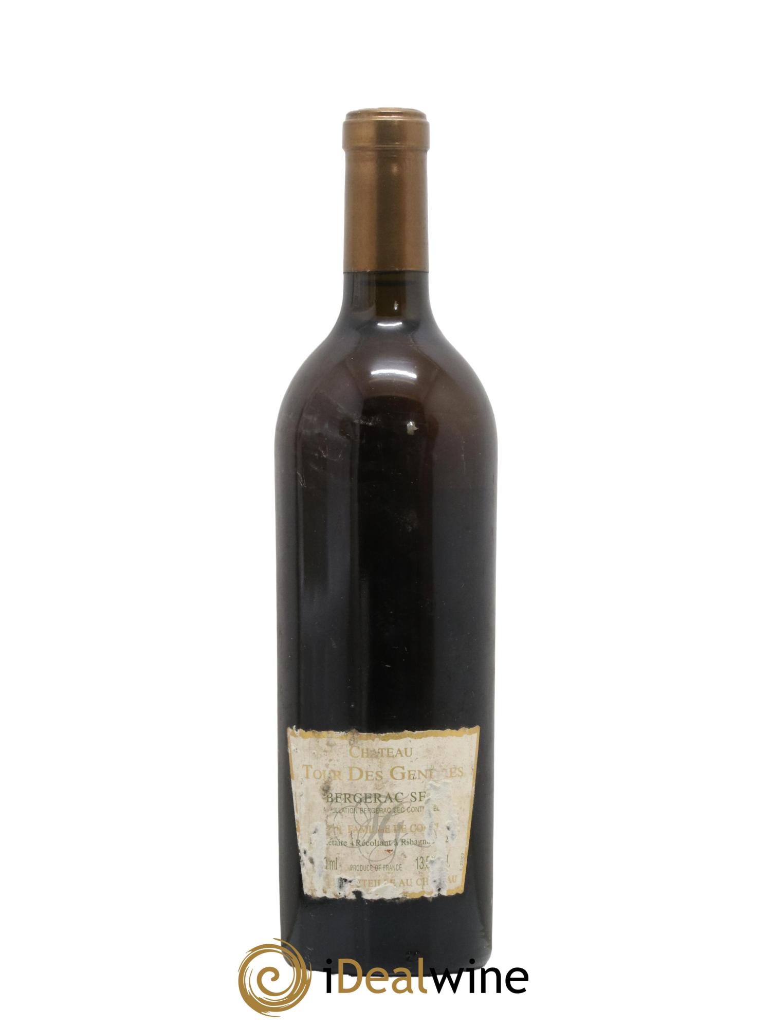 Bergerac Château Tour des Gendres Anthologia Famille de Conti 2001 - Posten von 1 Flasche - 1