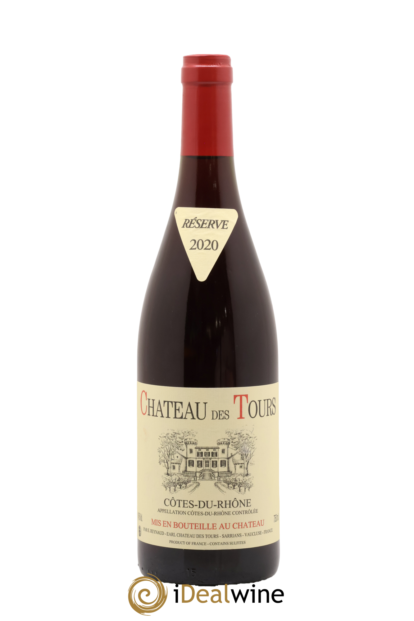 Côtes-du-Rhône Château des Tours Emmanuel Reynaud 2020 - Lot de 1 bouteille - 0