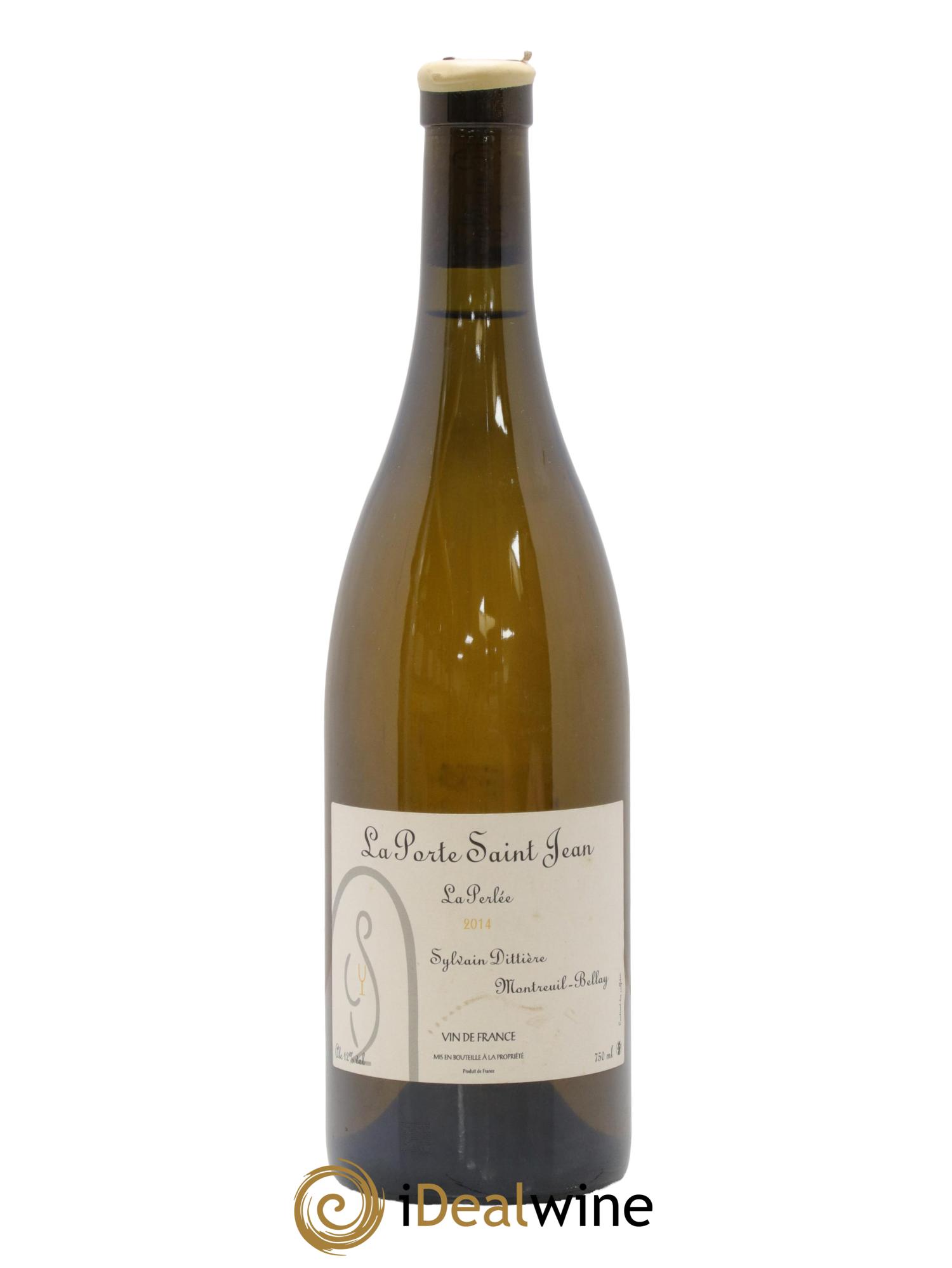 Vin de France La Perlée Domaine De La Porte Saint-Jean 2014 - Lot de 1 bouteille - 0