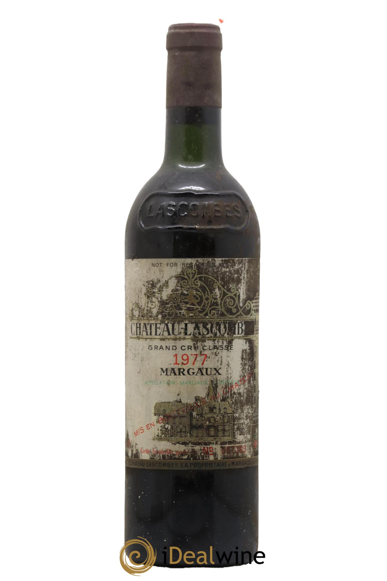Château Lascombes 2ème Grand Cru Classé 1977 - Lot de 1 bouteille - 0
