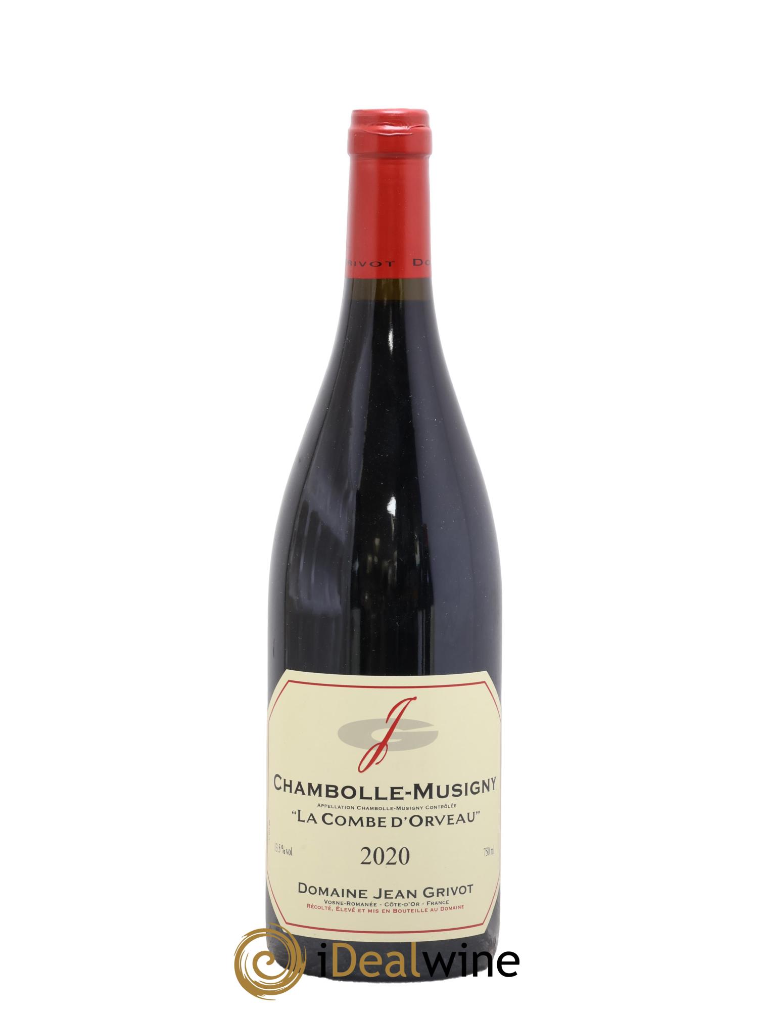 Chambolle-Musigny Combe d'Orveau Jean Grivot 2020 - Lot de 1 bouteille - 0