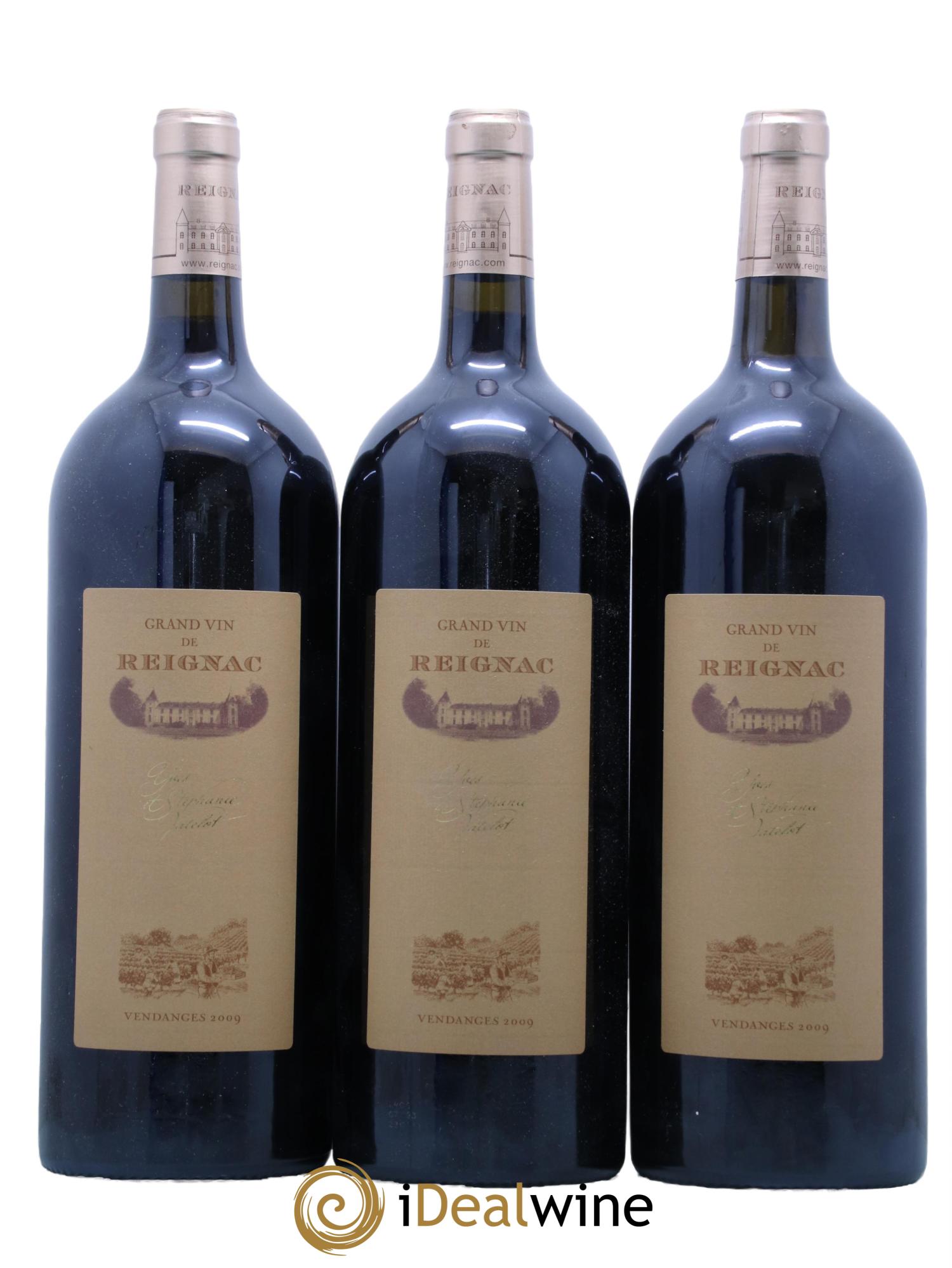 Grand vin de Reignac 2009 - Lot de 3 magnums - 0