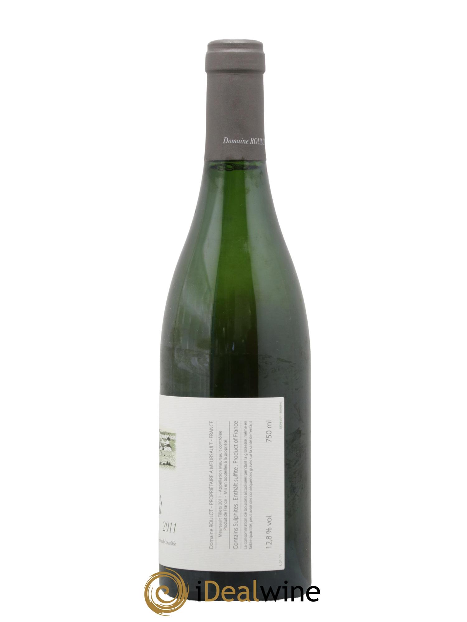 Meursault Les Tillets Roulot (Domaine) 2011 - Posten von 1 Flasche - 1