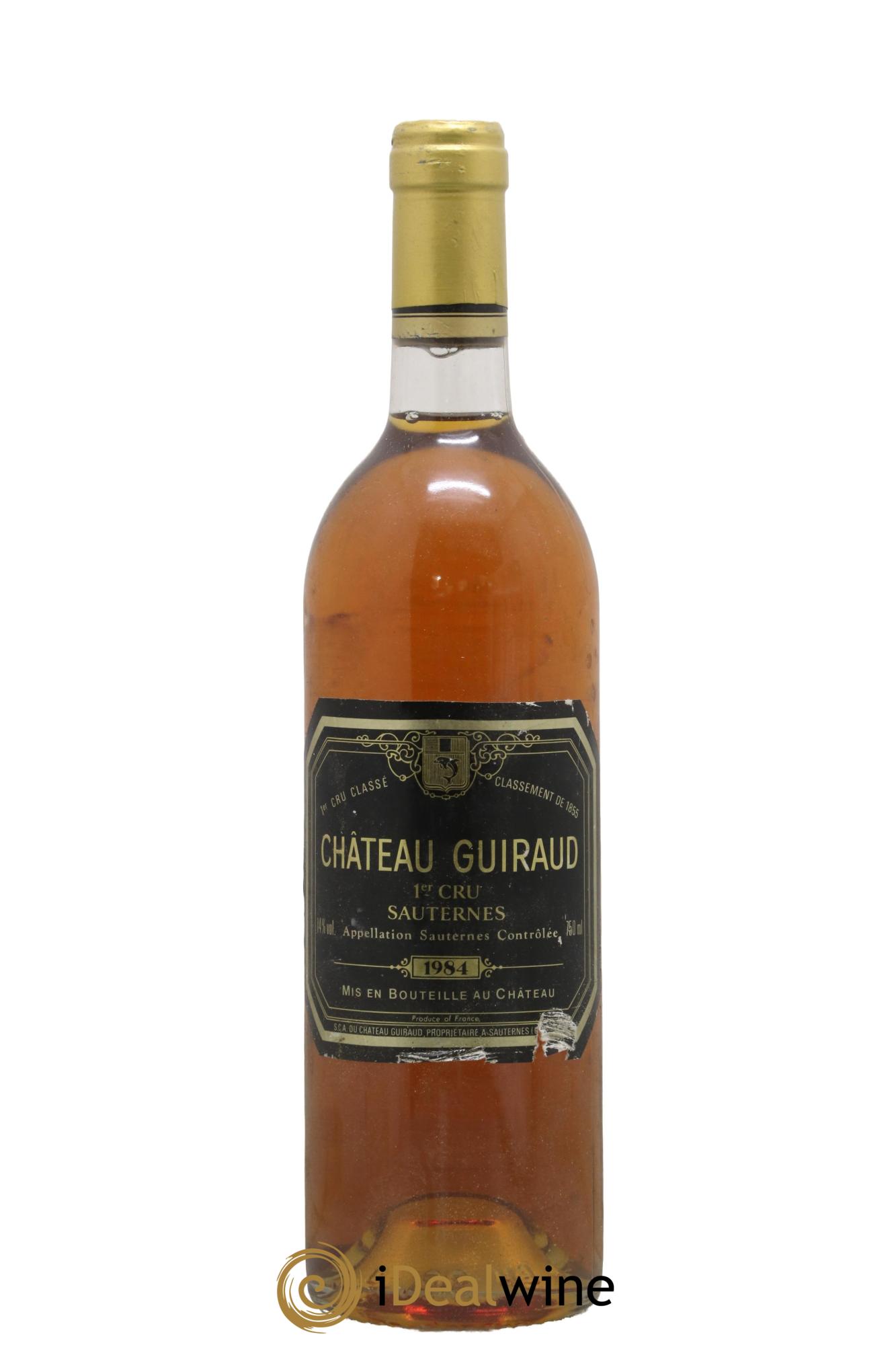 Château Guiraud 1er Grand Cru Classé 1984 - Lotto di 1 bottiglia - 0