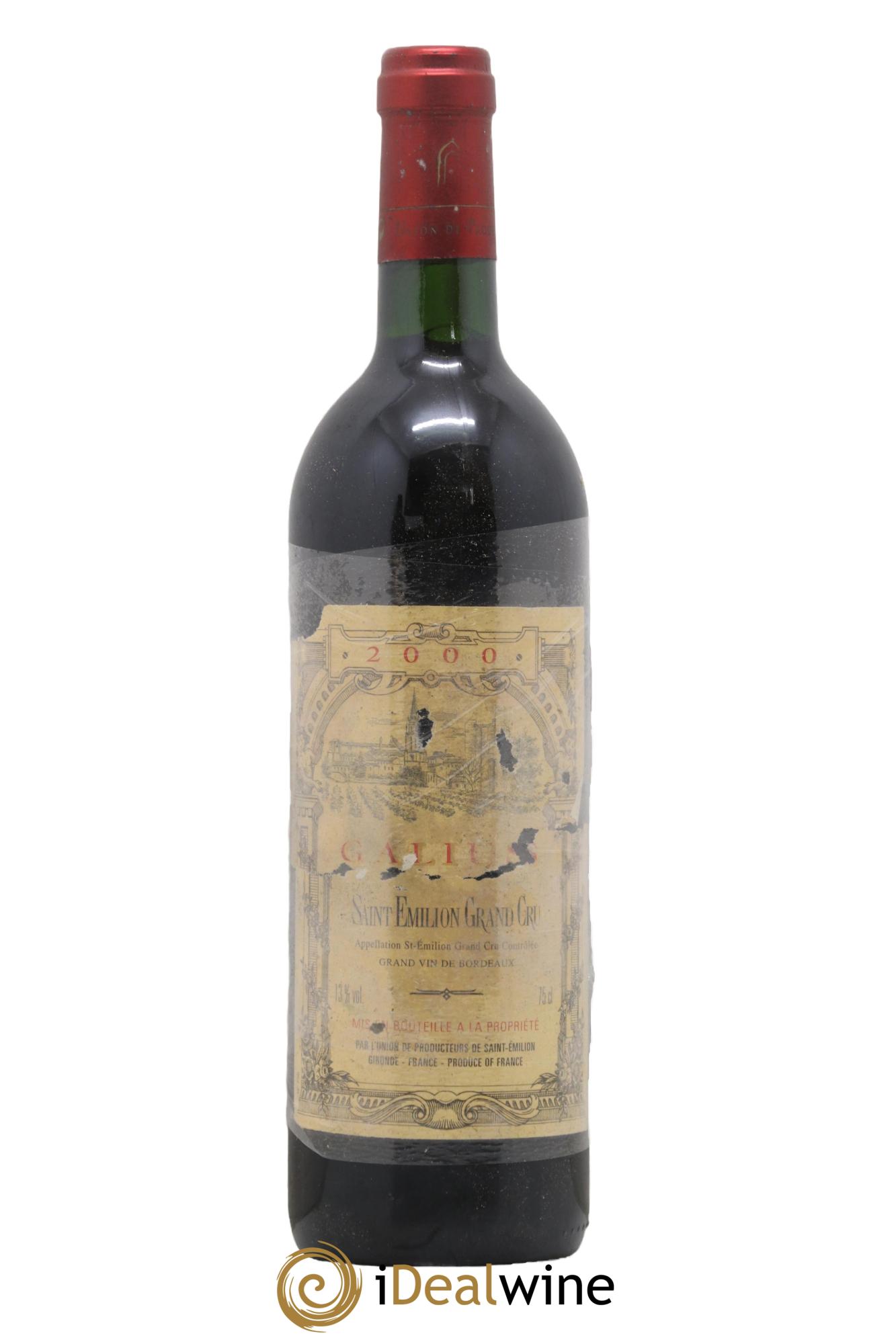Château Galius 2000 - Lot de 1 bouteille - 0