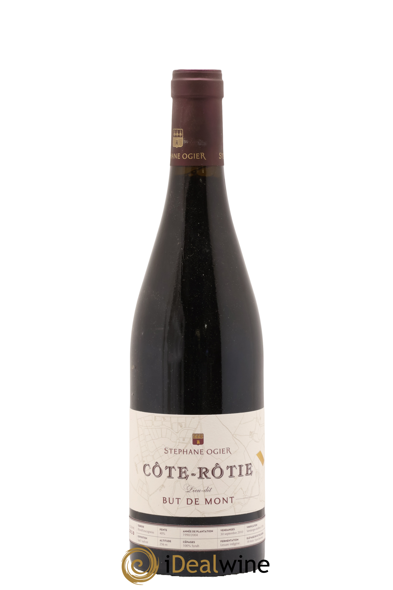 Côte-Rôtie But de Mont Stéphane Ogier 2010 - Lot de 1 bouteille - 0