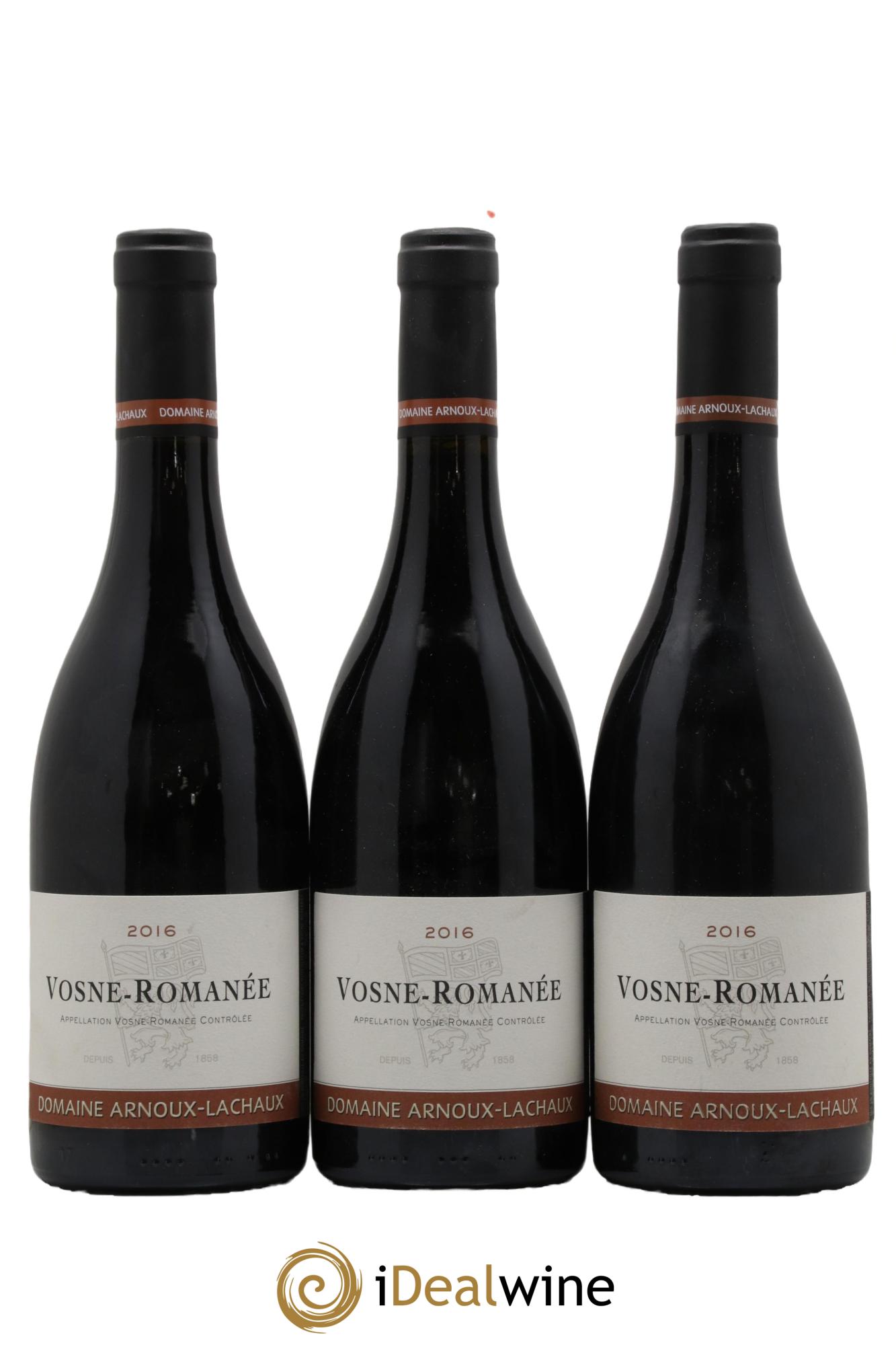 Vosne-Romanée Arnoux-Lachaux (Domaine) 2016 - Lot de 3 bouteilles - 0