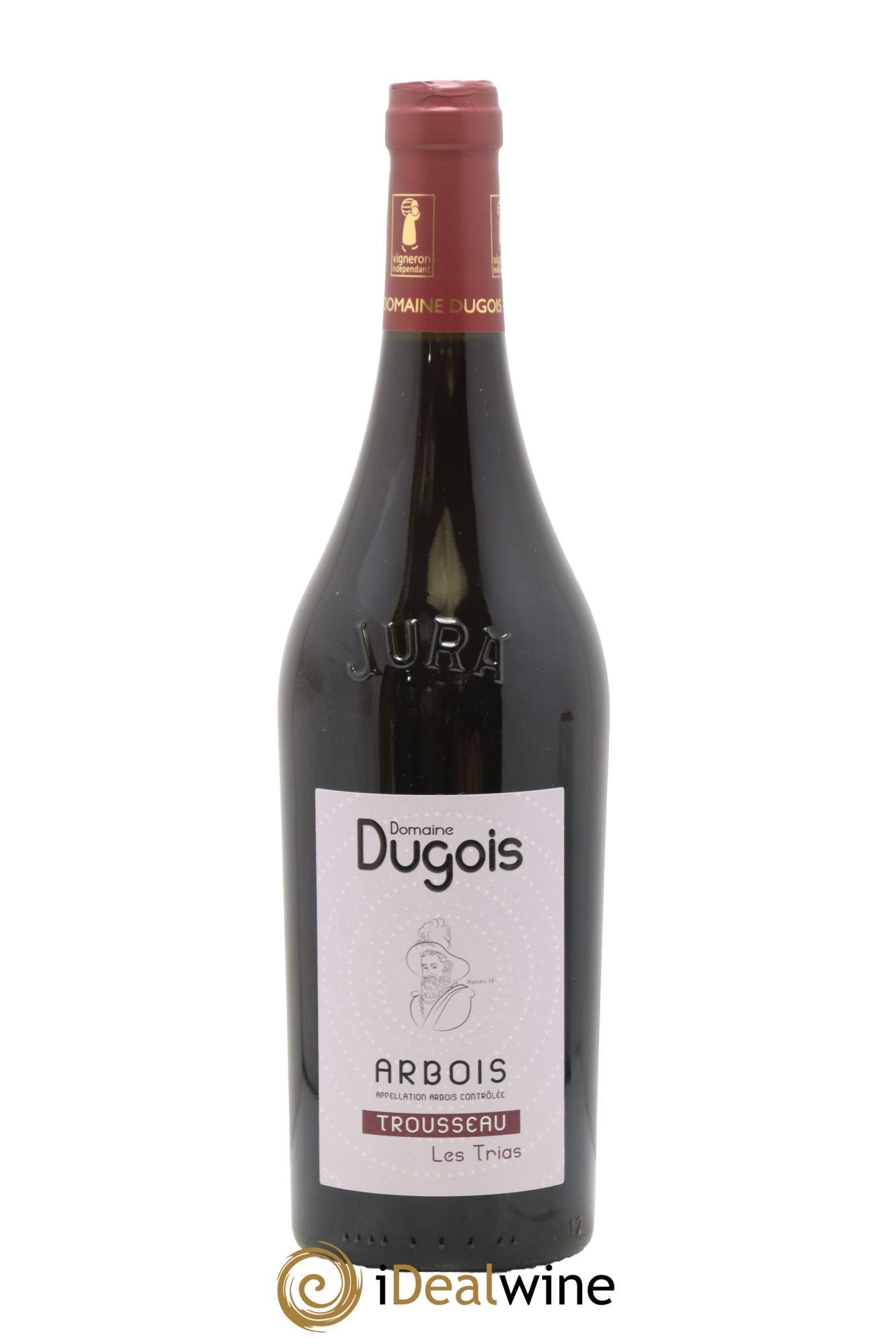 Côtes du Jura Trousseau Les Trias Domaine Dugois 2023 - Posten von 1 Flasche - 0