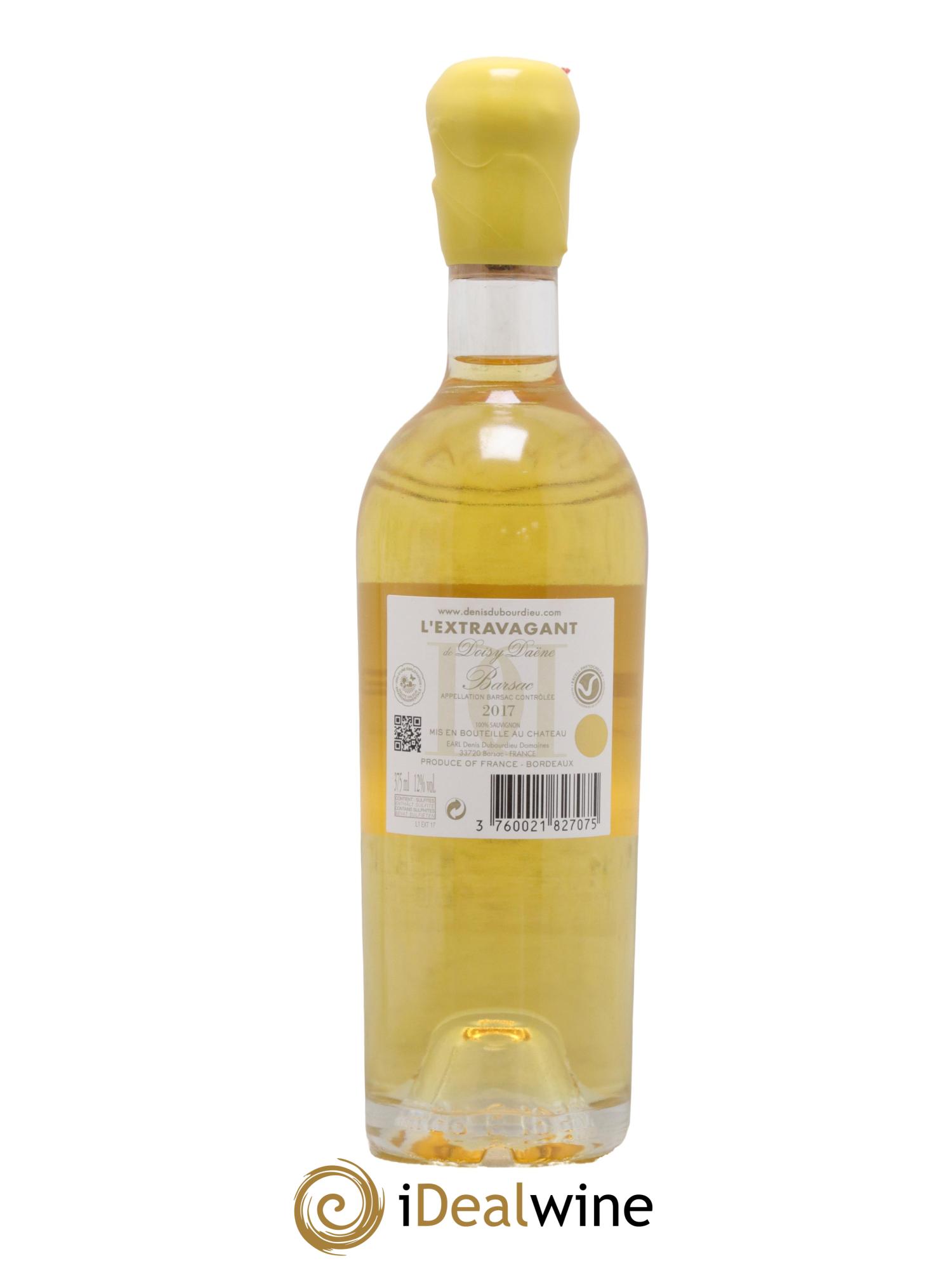 L'Extravagant de Doisy Daëne 2017 - Posten von 1 Demi-Flasche - 1
