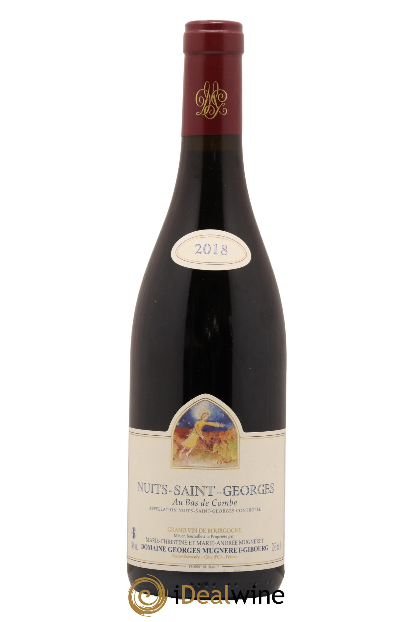 Nuits-Saint-Georges Au Bas de Combe Mugneret-Gibourg (Domaine) 2018 - Lot de 1 bouteille - 0