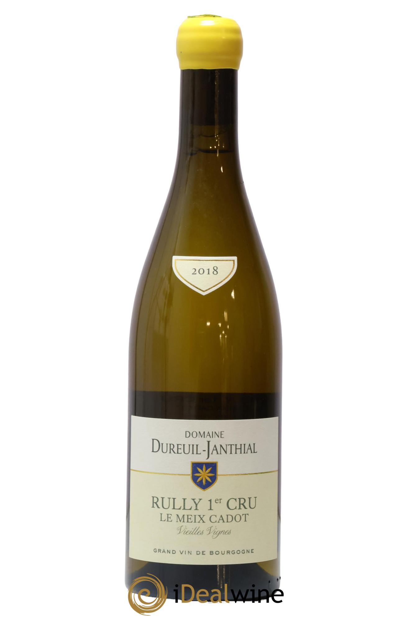 Rully 1er Cru Le Meix Cadot Vieilles Vignes Vincent Dureuil-Janthial 2018 - Posten von 1 Flasche - 0