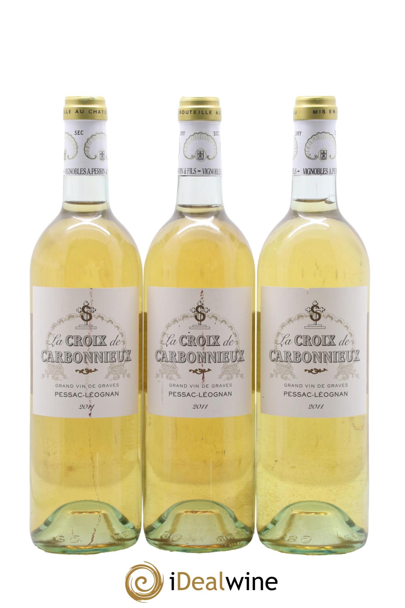 La Croix de Carbonnieux 2011 - Posten von 3 Flaschen - 0