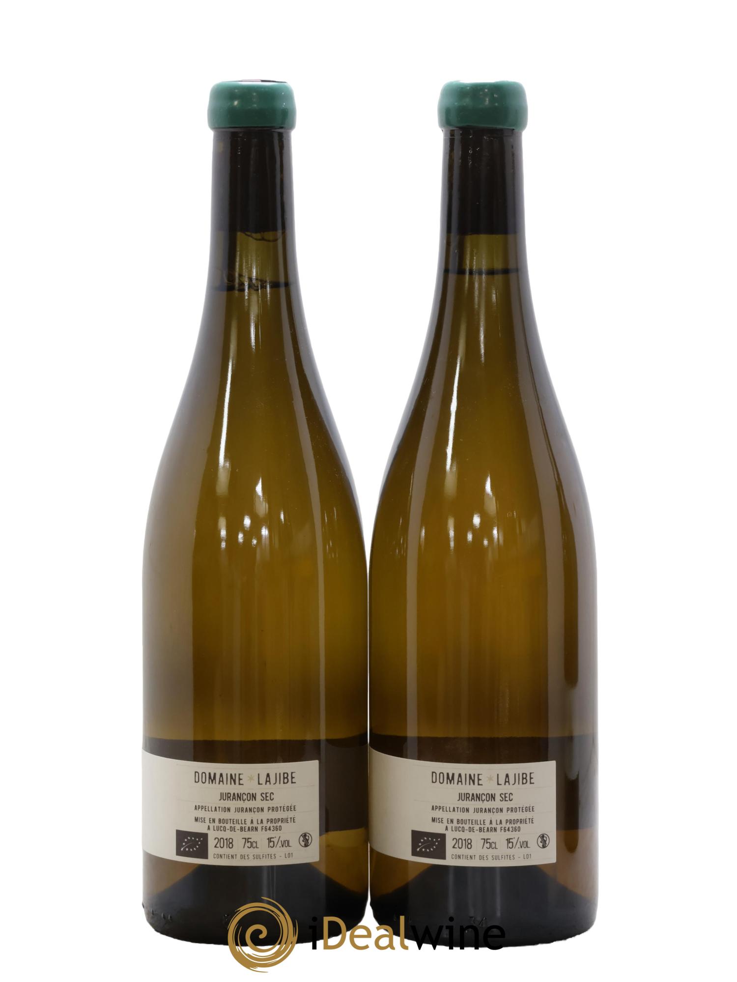 Jurançon sec Carmeret Domaine Lajibe - Jean-Baptiste Semmartin 2018 - Posten von 2 Flaschen - 1