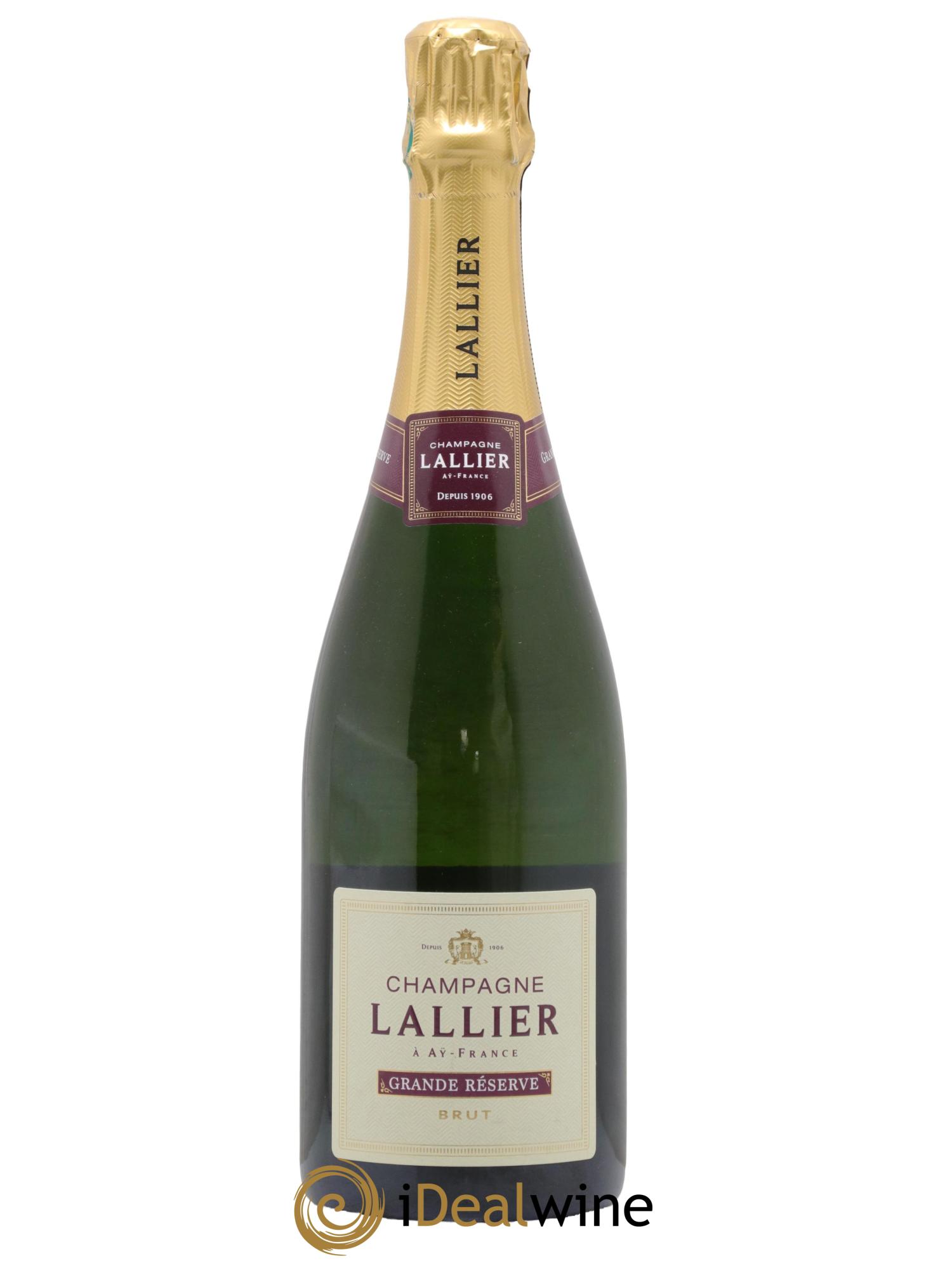 Champagne Grande Réserve Brut Lallier - Lot de 1 bouteille - 0