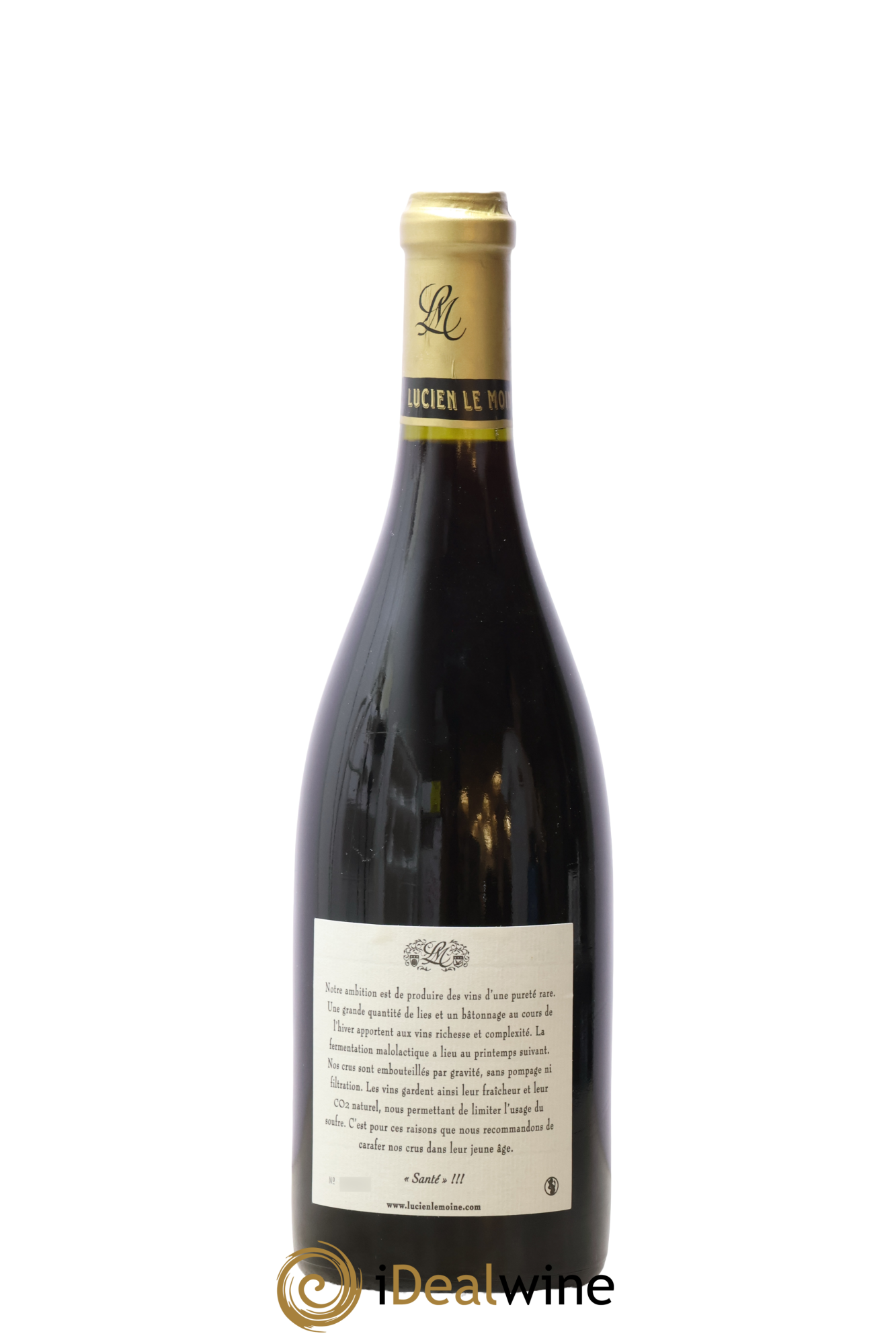Clos de Vougeot Grand Cru Lucien Le Moine 2007 - Lot de 1 bouteille - 1