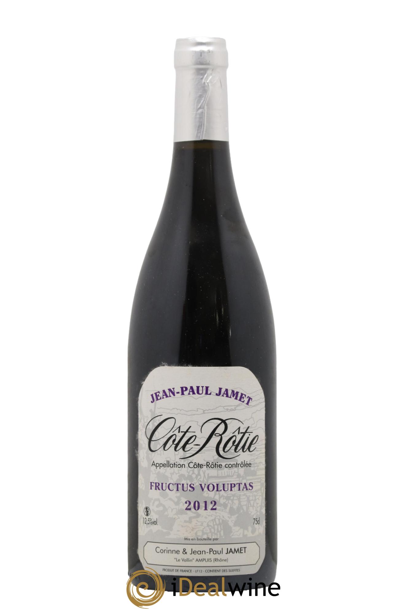 Côte-Rôtie Fructus Voluptas Jamet (Domaine) 2012 - Lotto di 1 bottiglia - 0