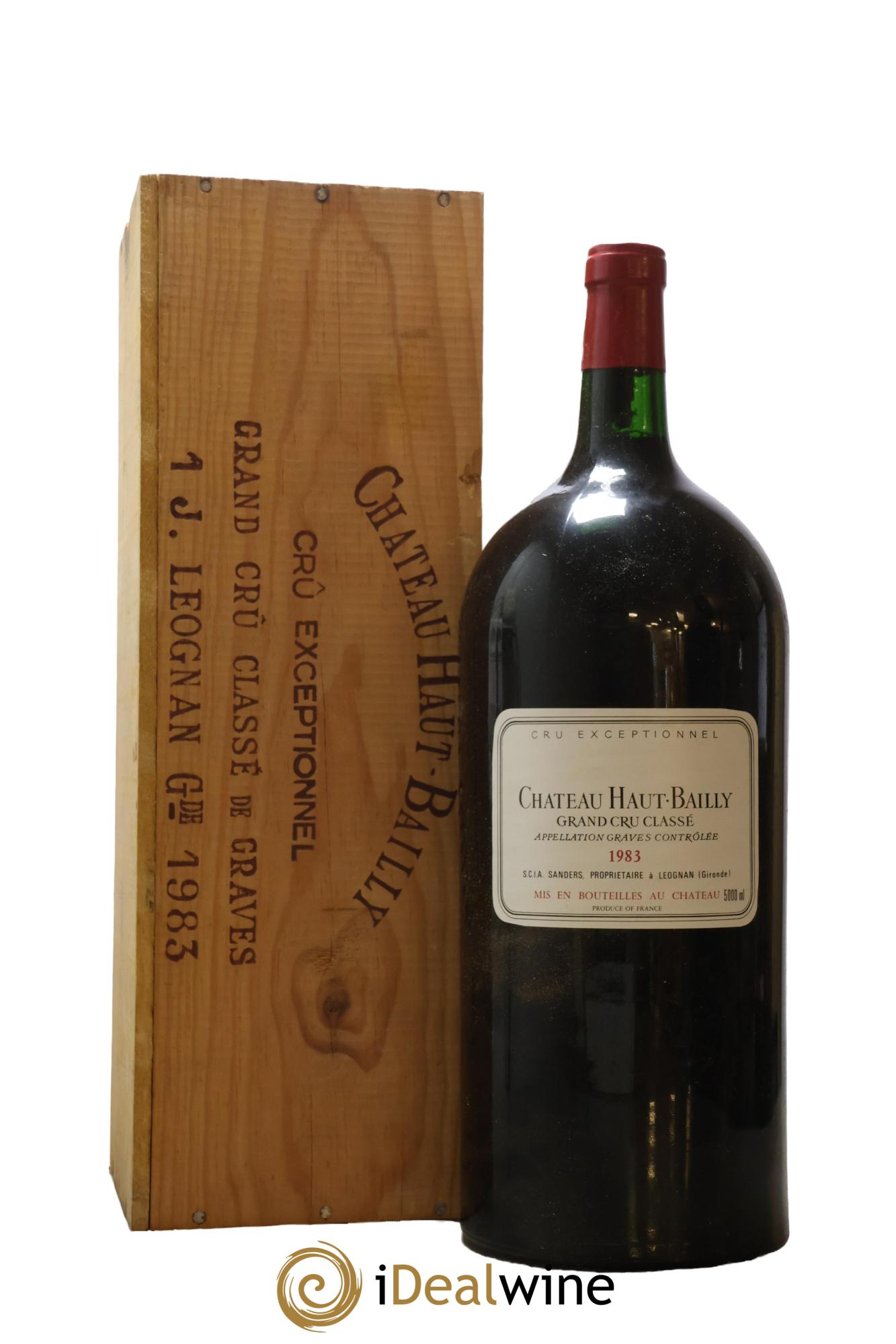Château Haut-Bailly Cru Classé de Graves 1983 - Lot de 1 jeroboam - 1