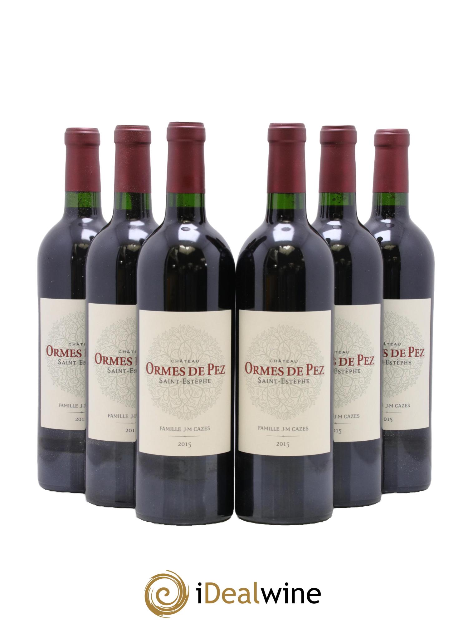 Château les Ormes de Pez 2015 - Lot de 6 bouteilles - 0