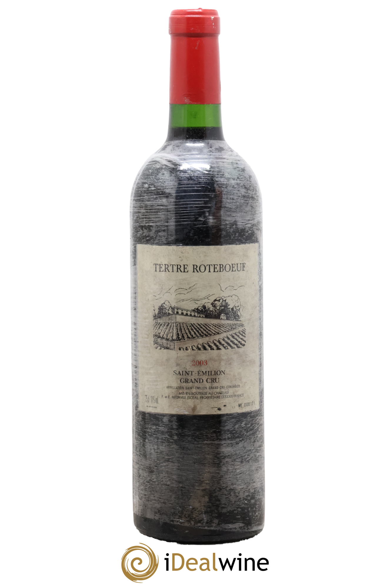 Château Tertre Roteboeuf 2003 - Posten von 1 Flasche - 0