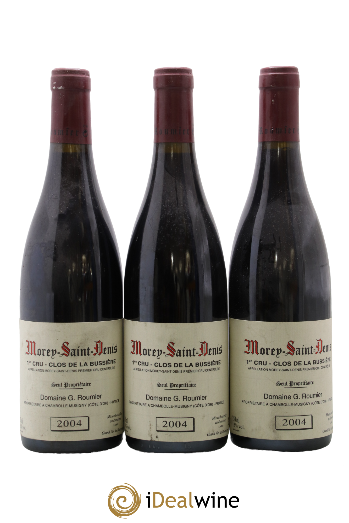 Morey-Saint-Denis 1er Cru Clos de la Bussière Georges Roumier (Domaine) 2004 - Lot de 3 bouteilles - 0