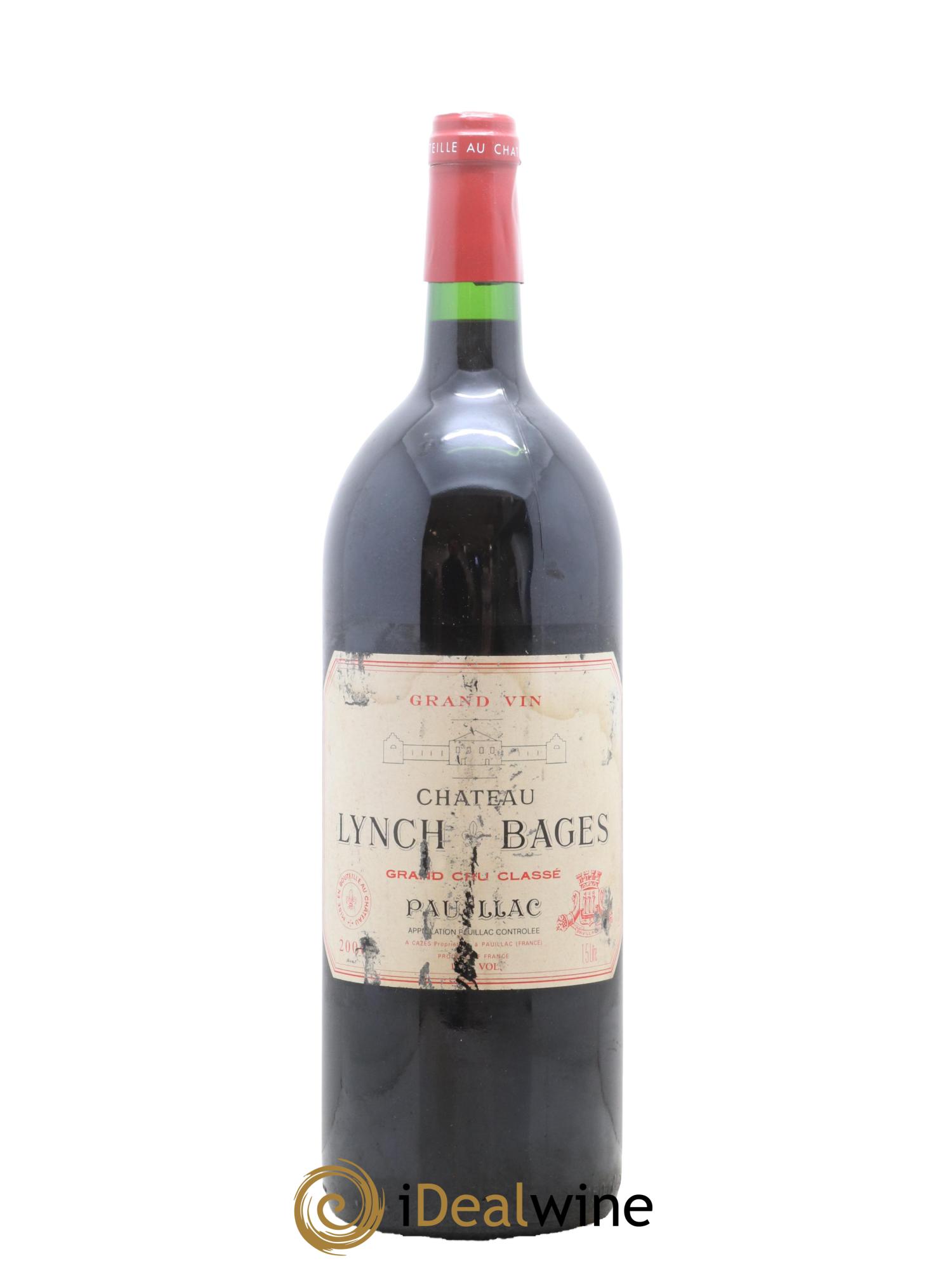 Château Lynch Bages 5ème Grand Cru Classé 2000 - Lot de 1 magnum - 0