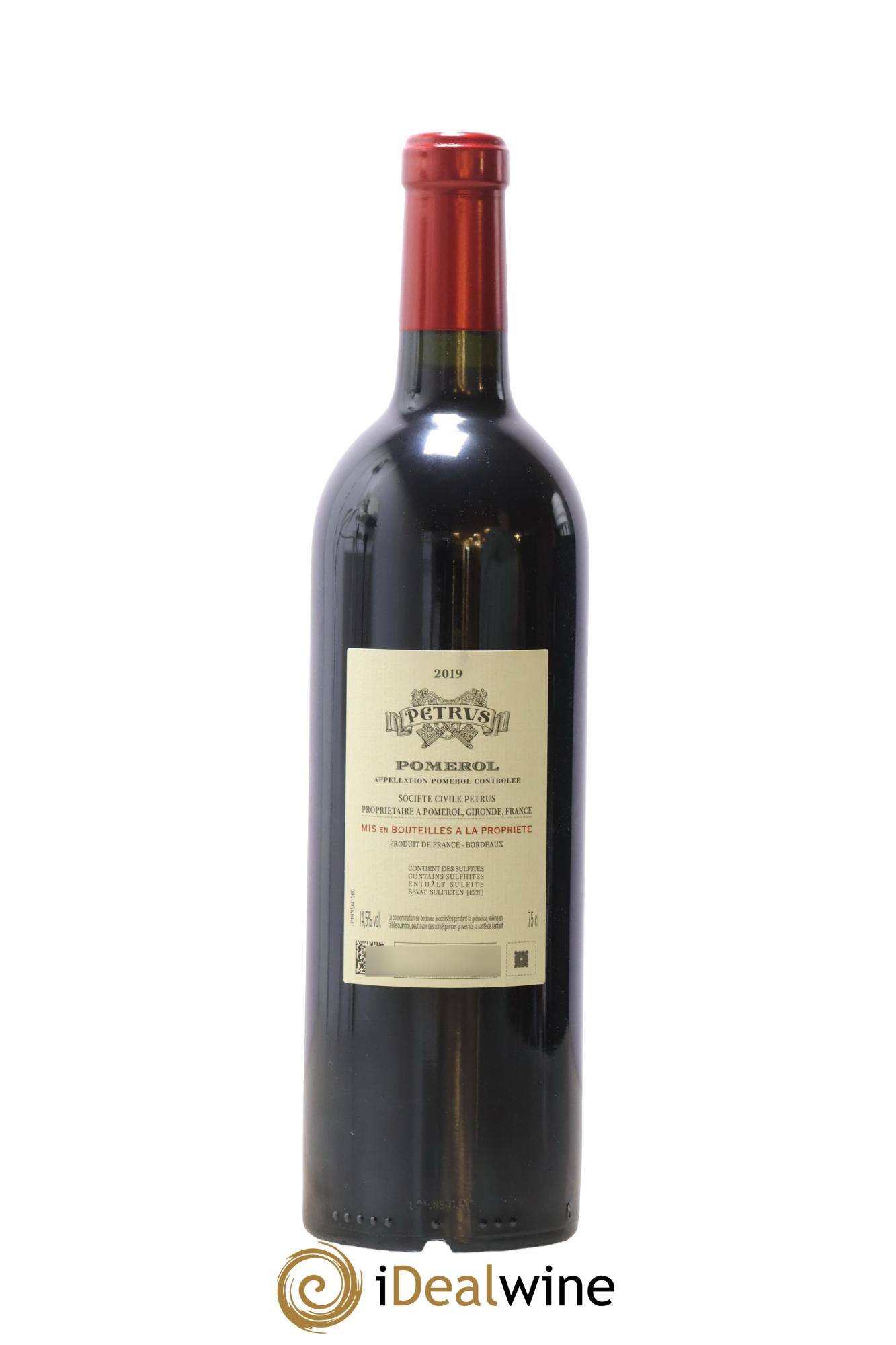 Petrus 2019 - Lot de 1 bouteille - 2
