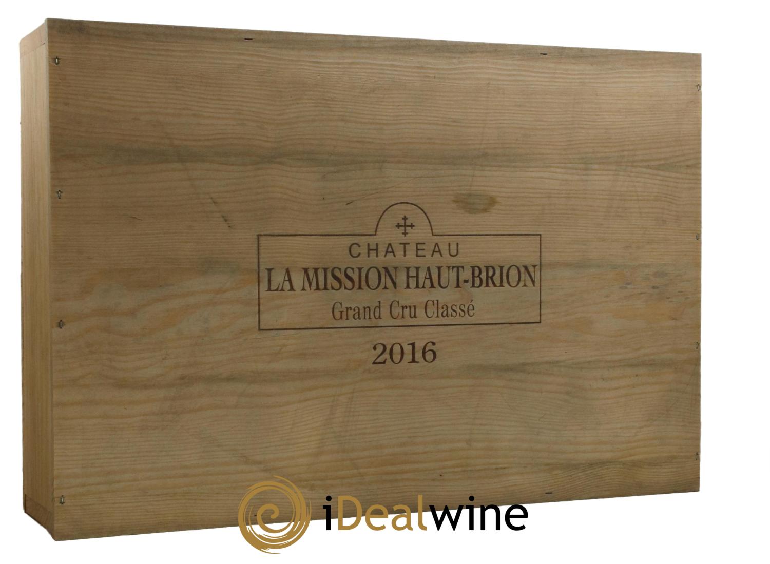 Château la Mission Haut-Brion Cru Classé de Graves 2016 - Lot of 6 bottles - 1