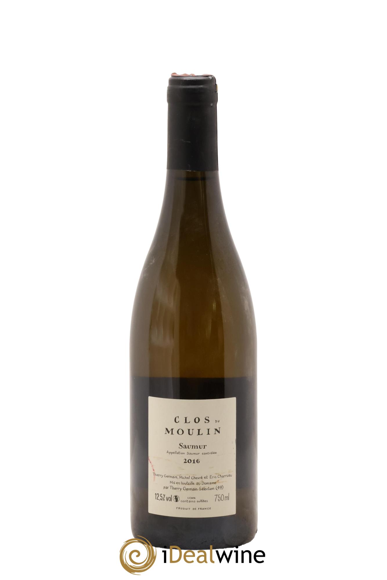 Saumur Clos du Moulin Domaine des Roches Neuves - Thierry Germain 2016 - Lot of 1 bottle - 1