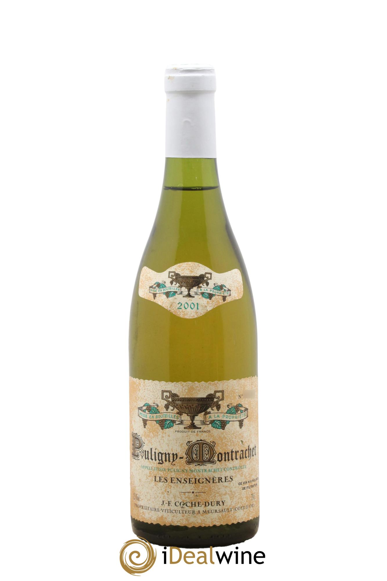 Puligny-Montrachet Les Enseignères Coche Dury (Domaine) 2001 - Posten von 1 Flasche - 0