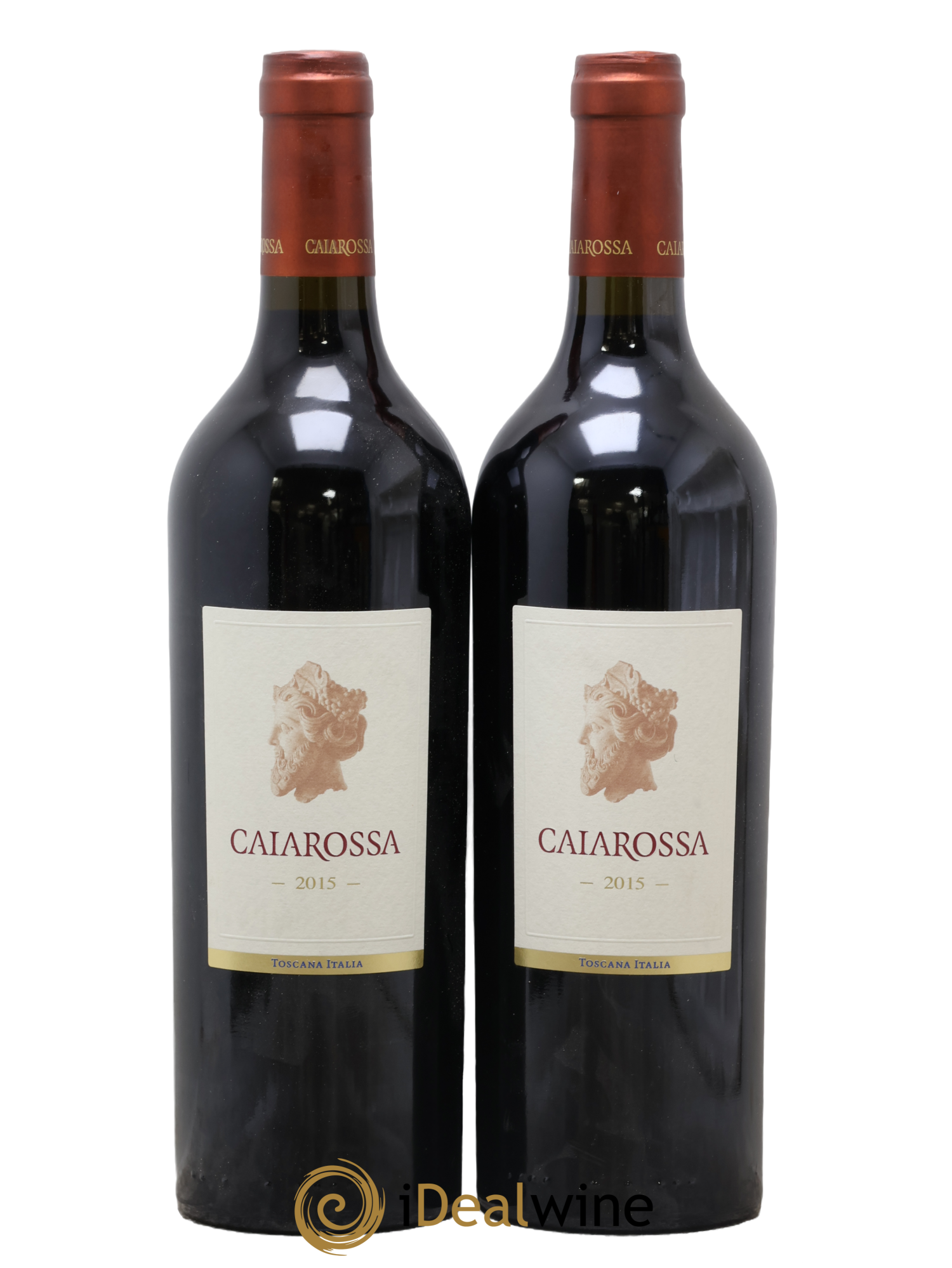 Toscana IGT Caiarossa 2015 - Lot of 2 bottles - 0