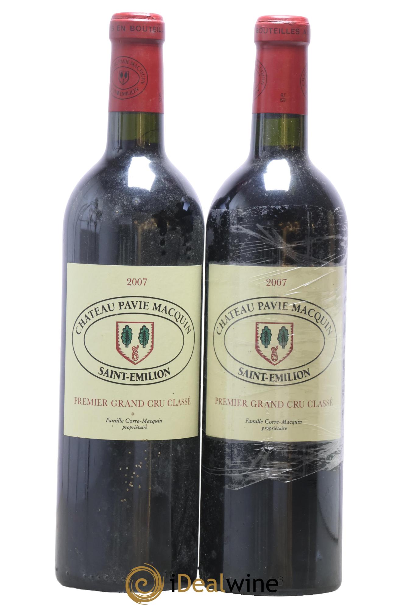 Château Pavie Macquin 1er Grand Cru Classé B 2007 - Lot of 2 bottles - 0
