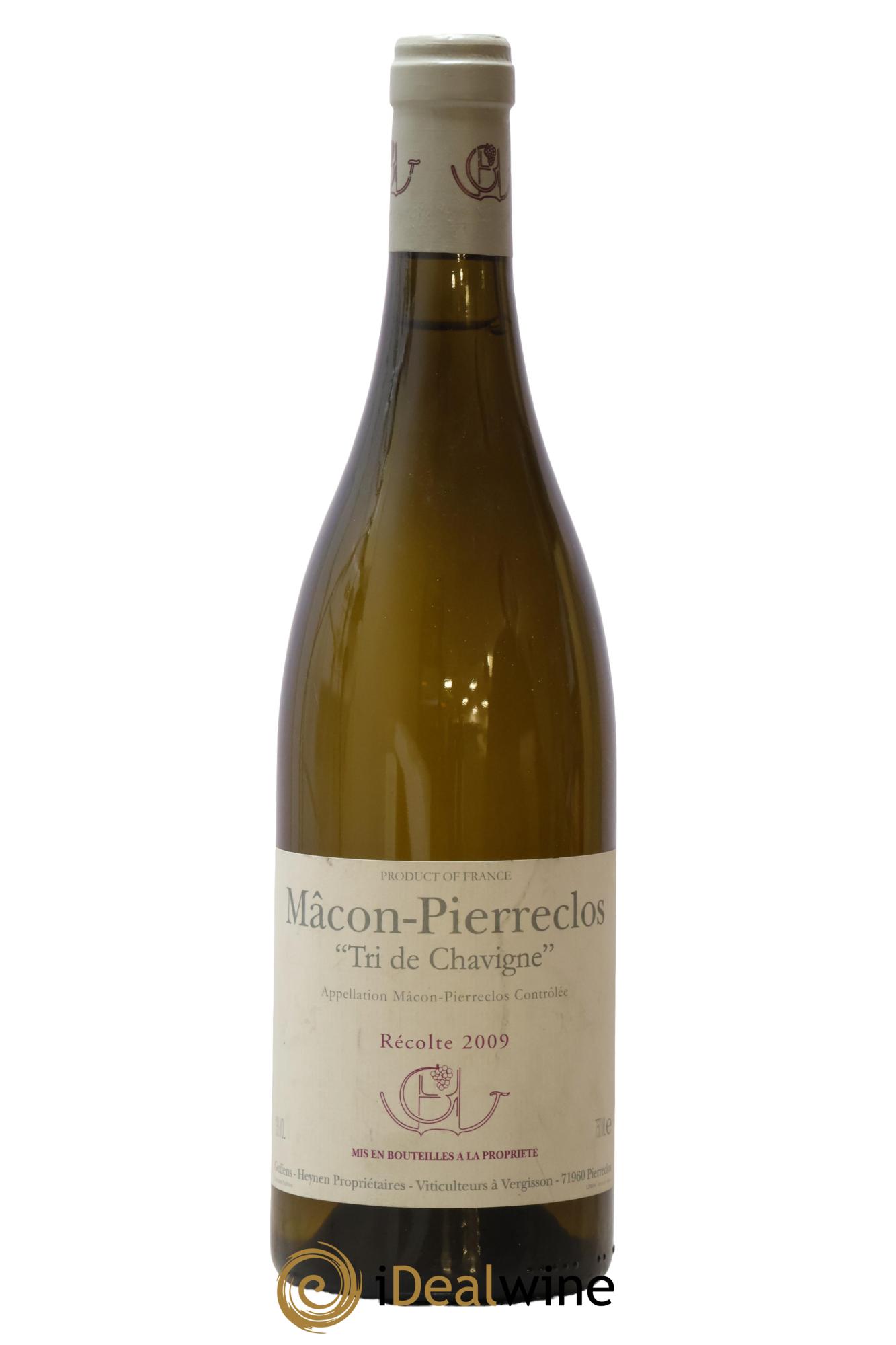 Mâcon-Pierreclos Tri de Chavigne Guffens-Heynen 2009 - Lot de 1 bouteille - 0