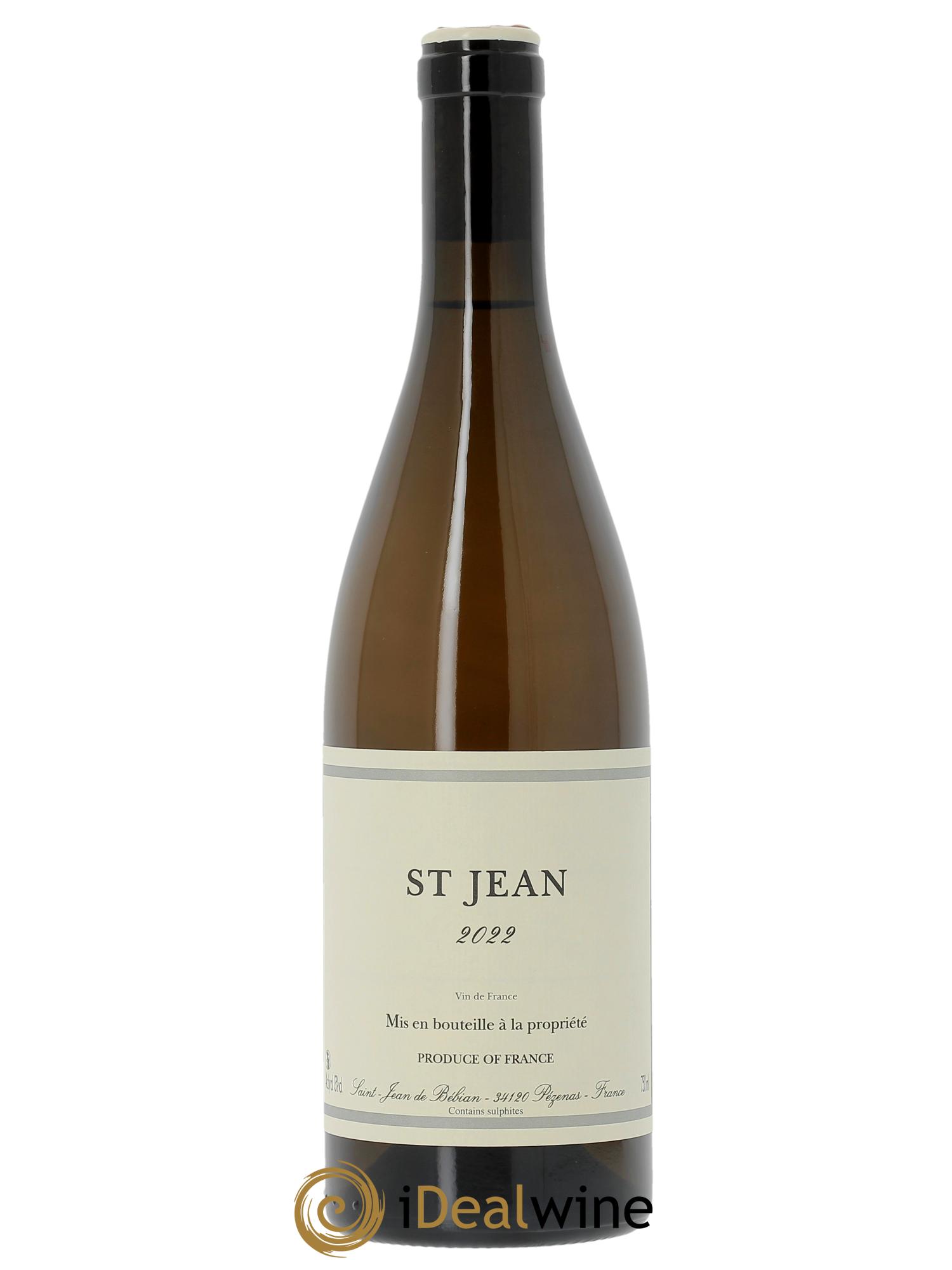 Vin de France St-Jean Prieuré St-Jean de Bébian 2022 - Posten von 1 Flasche - 0