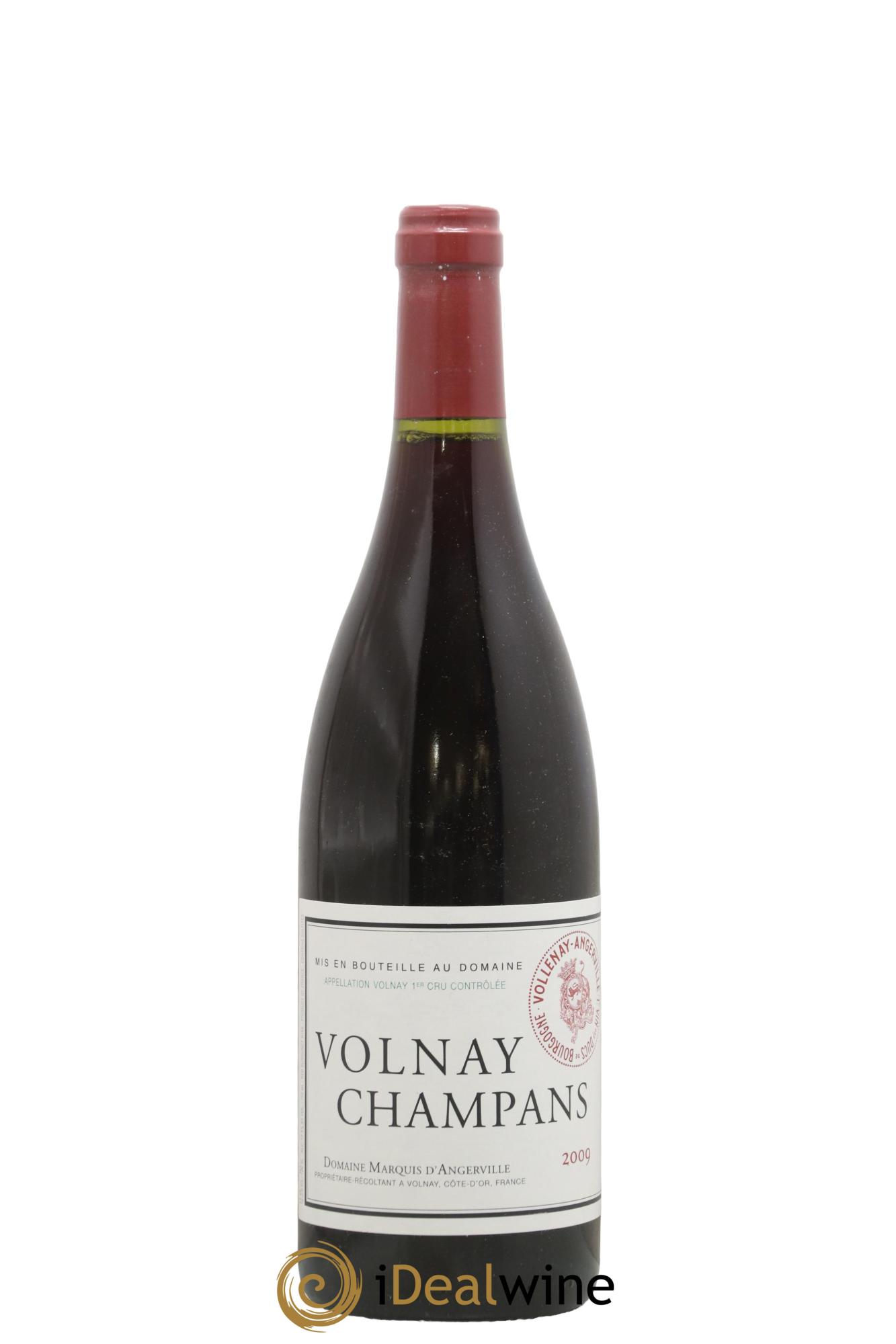 Volnay 1er Cru Champans Marquis d'Angerville (Domaine) 2009 - Lot de 1 bouteille - 0