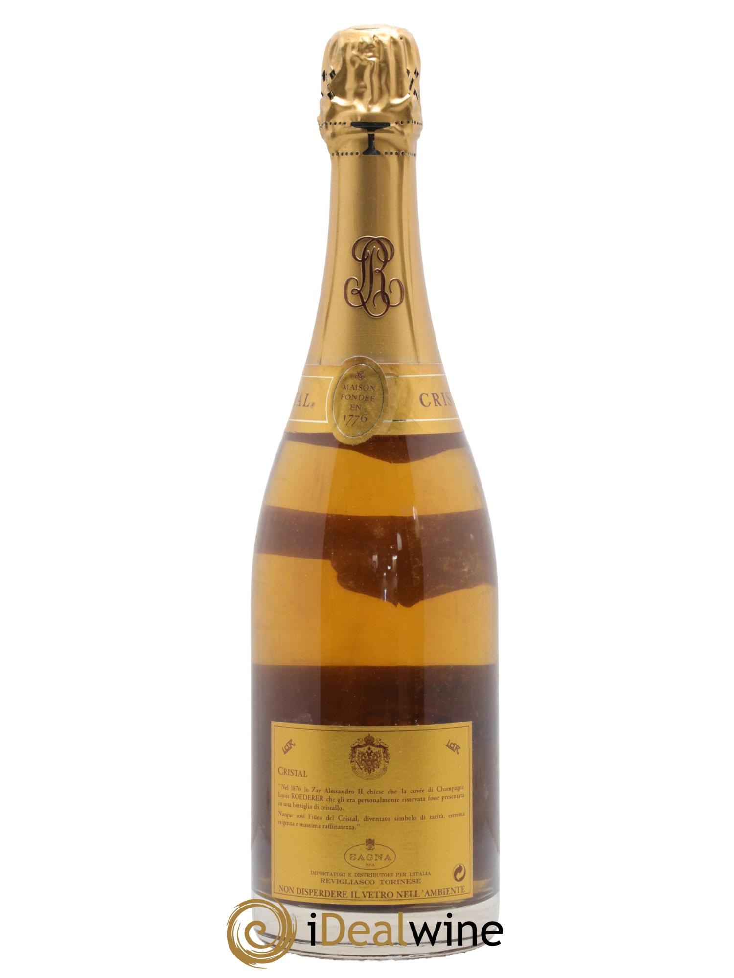 Cristal Louis Roederer 1995 - Lot of 1 bottle - 2