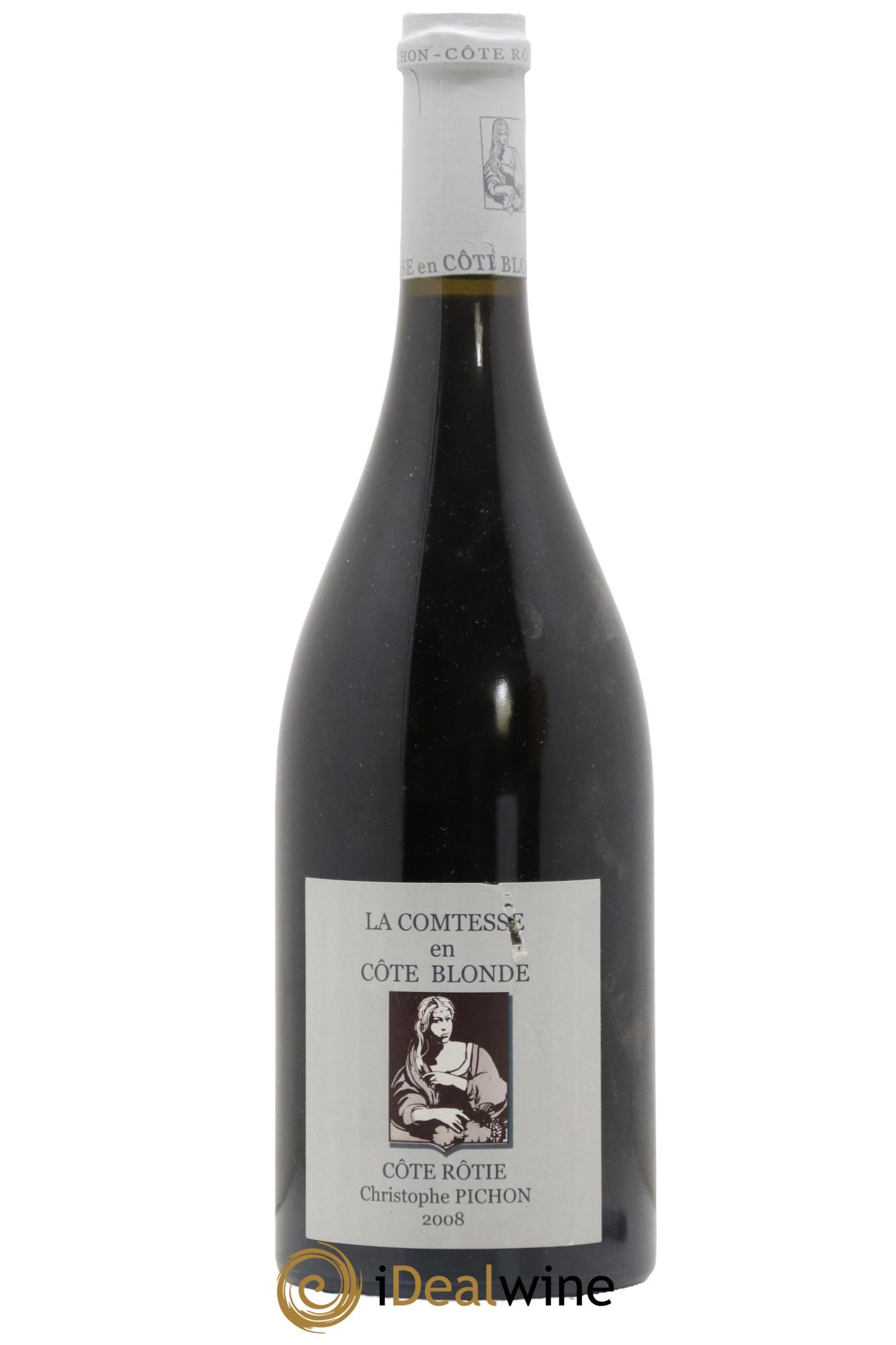 Côte-Rôtie La Comtesse en Côte Blonde Christophe Pichon (Domaine) 2008 - Lot de 1 bouteille - 0