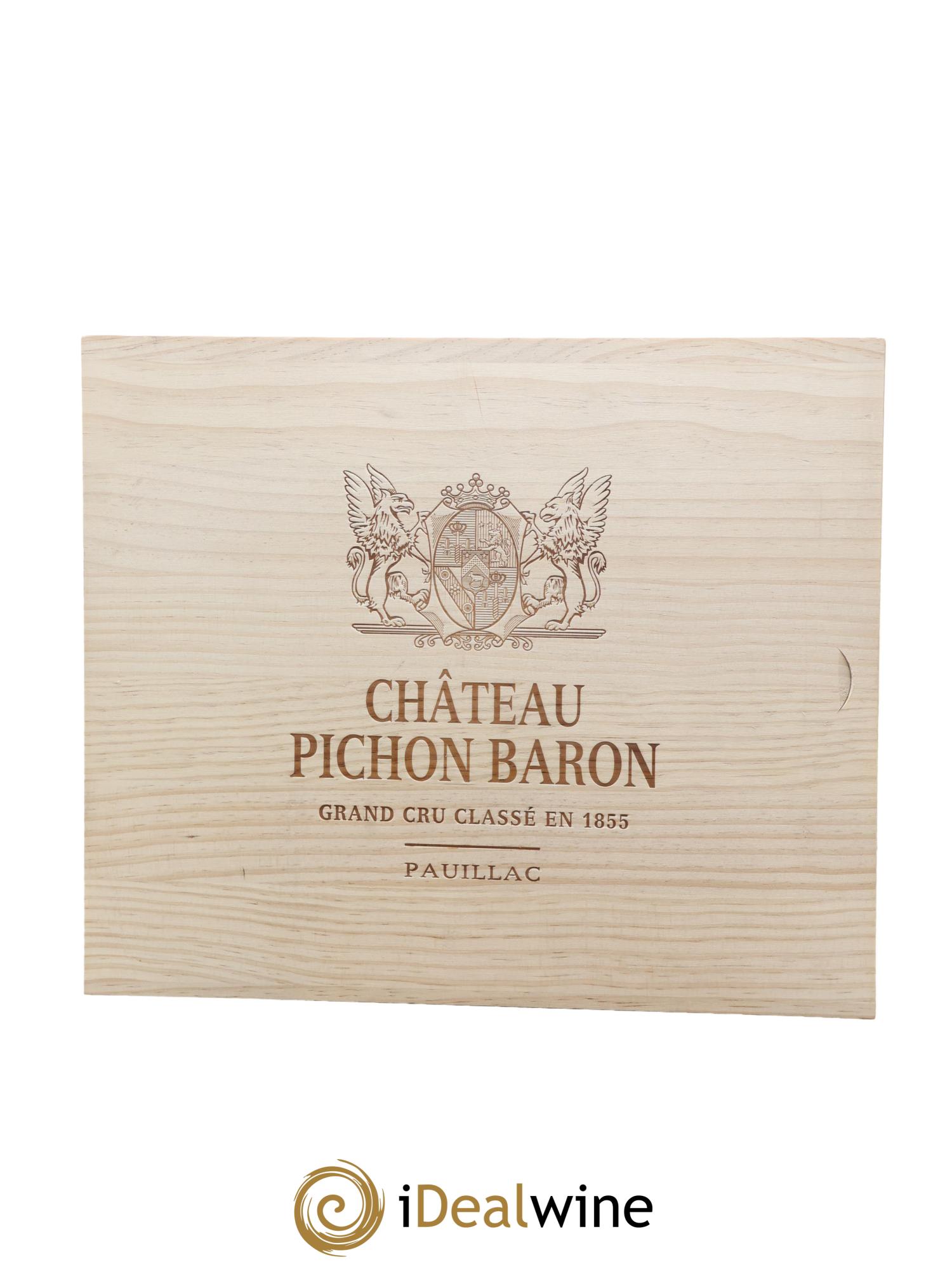 Pichon Longueville Baron 2ème Grand Cru Classé 2018 - Lotto di 3 bottiglie - 1