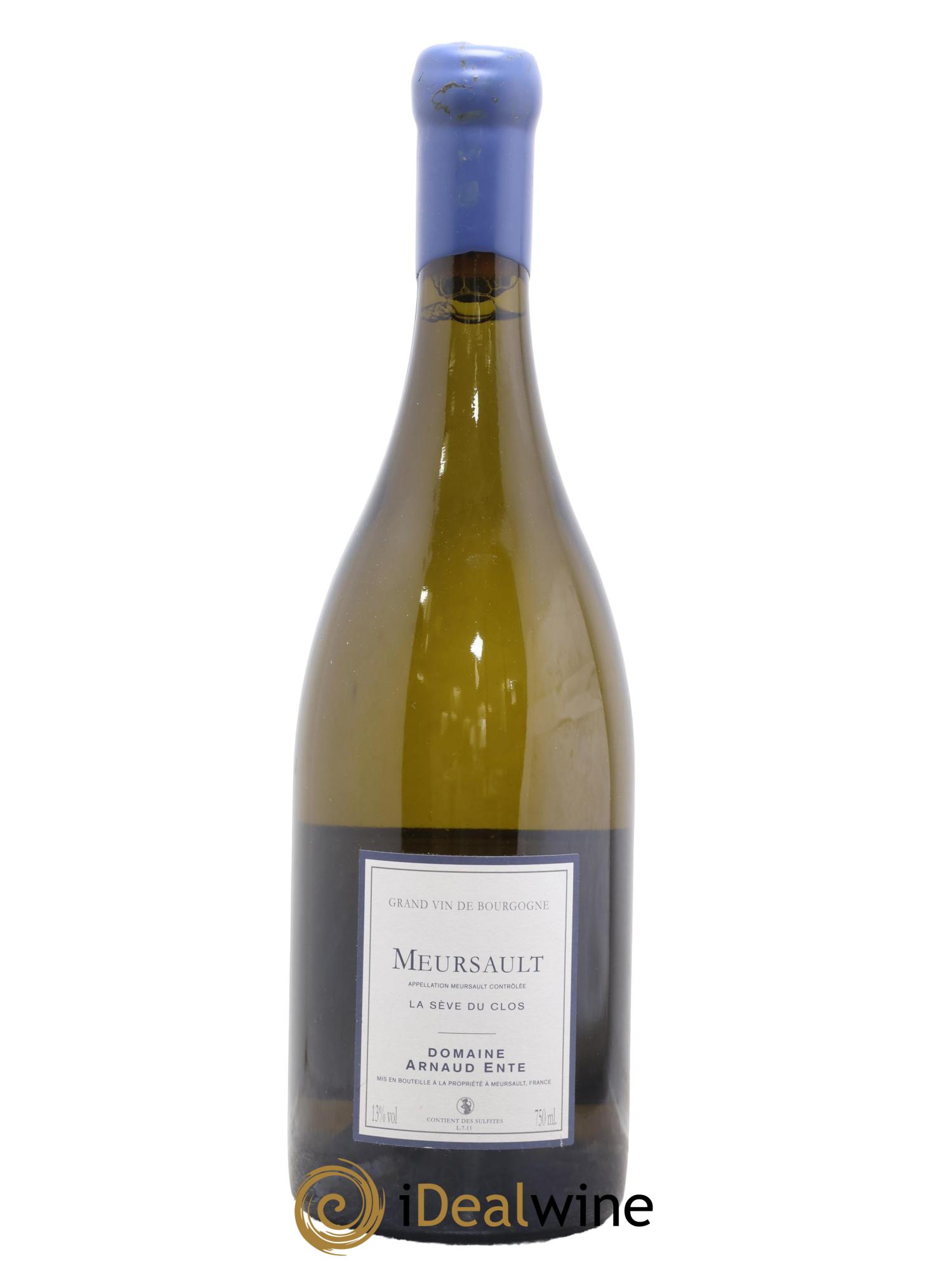 Meursault La Sève du Clos Arnaud Ente 2011 - Lot de 1 bouteille - 1