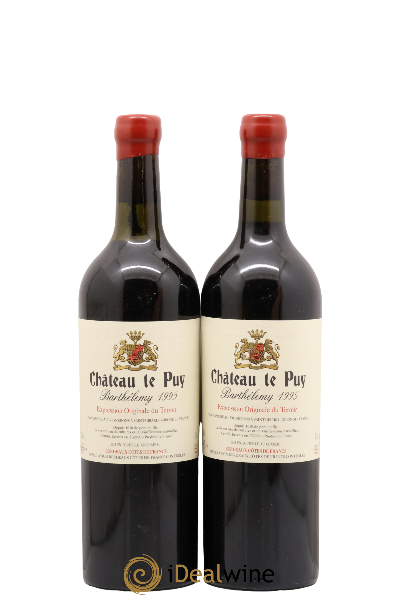 Le Puy - Cuvée Barthélemy 1995 - Posten von 2 Flaschen - 0