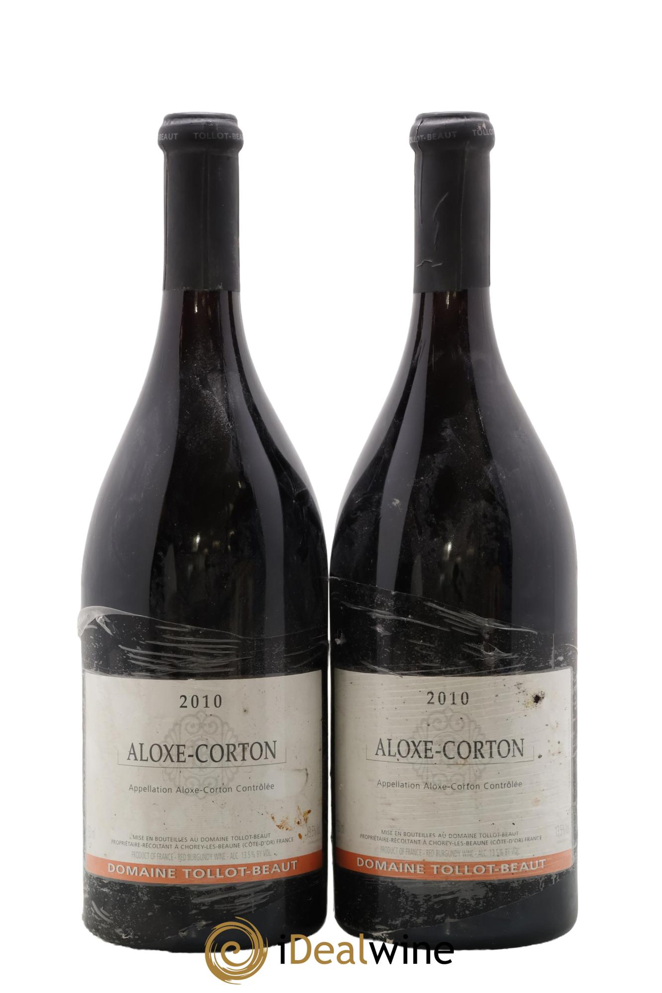 Aloxe-Corton Tollot Beaut (Domaine) 2010 - Lot of 2 bottles - 0